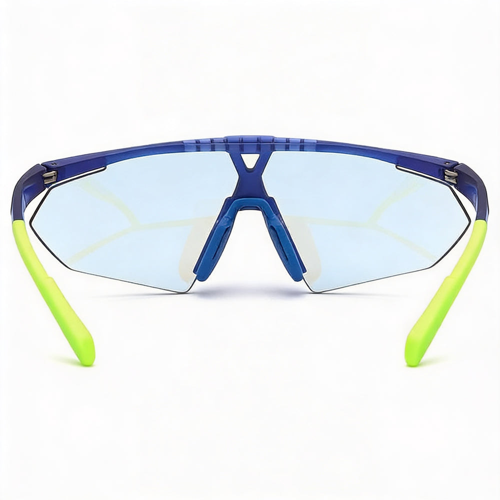 Gafas de sol Adidas Contemporaneo para hombre, ligeras, antivaho, con protección UV, azules, espejadas, fotocromáticas, talla 59