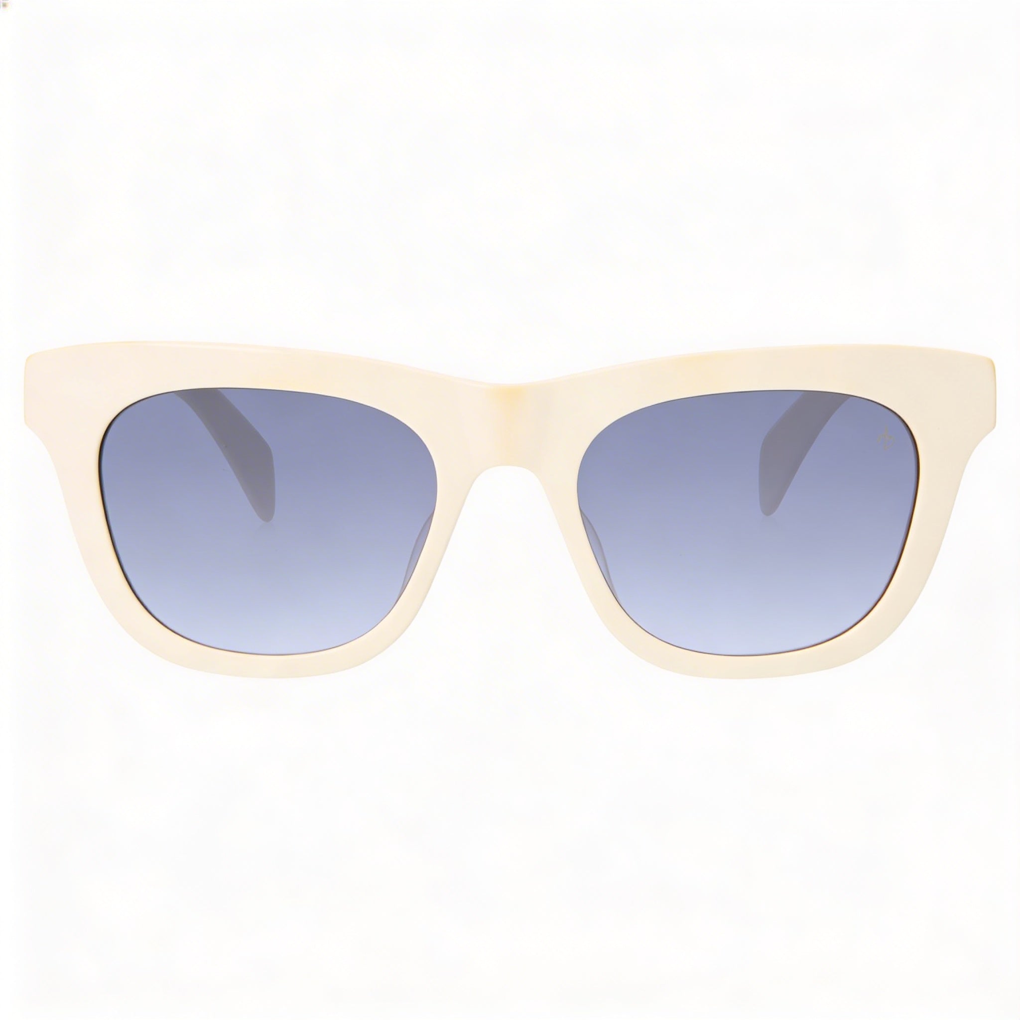 Rag & Bone Casual Unisex Sunglasses with Ecological Oil Frame, White, Dark Grey Shaded Non-Polarized Lenses, 52mm, Photo 2