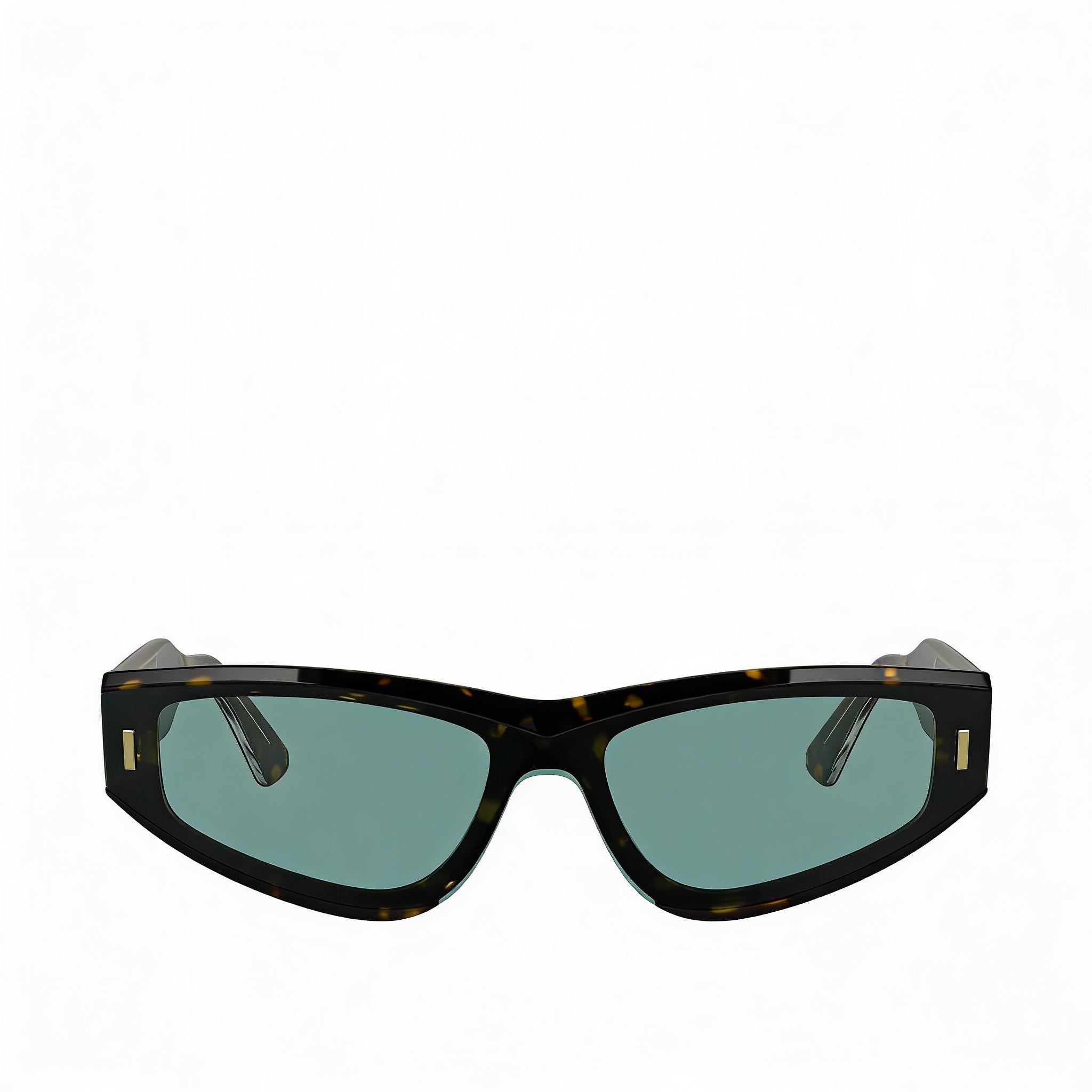 Calvin Klein Ck24534s Unisex Cat-Eye Dark Havana Plastic Sunglasses, Light Azure Lenses, UV Protection 54mm, Photo 2