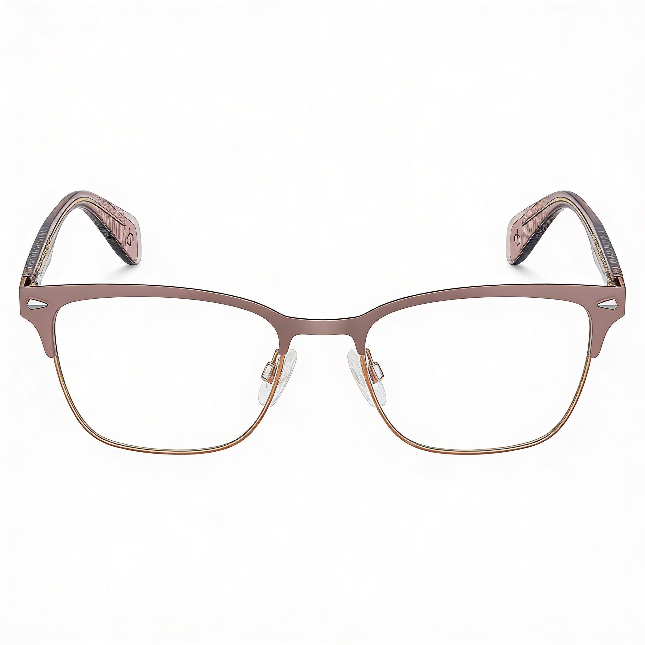Rag & Bone Rnb 3022 Women's Sunglasses with Metal Frame in Mud Color and Polycarbonate Lenses, Size 53-17-140, Photo 2