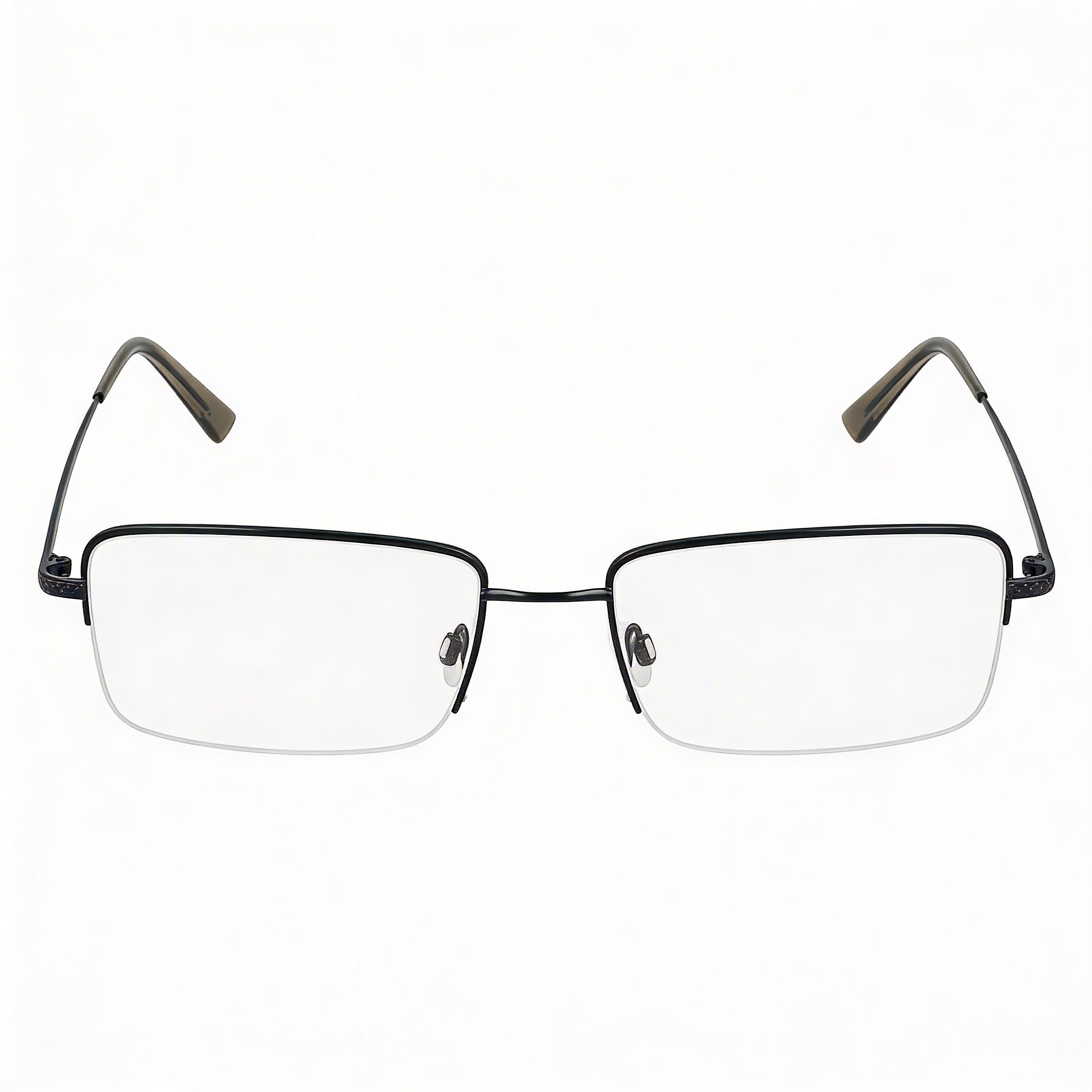 Gafas Flexon para hombre con montura Flexon y lentes compuestas multicolor, azul marino satinado, ancho de lente: 2 mm, puente: 18 mm, patilla: 145 mm, Photo 2