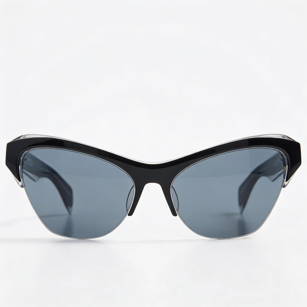 Gafas de sol con montura de plástico gris y negro para mujer de Rag & Bone Modern Heritage de 61 mm