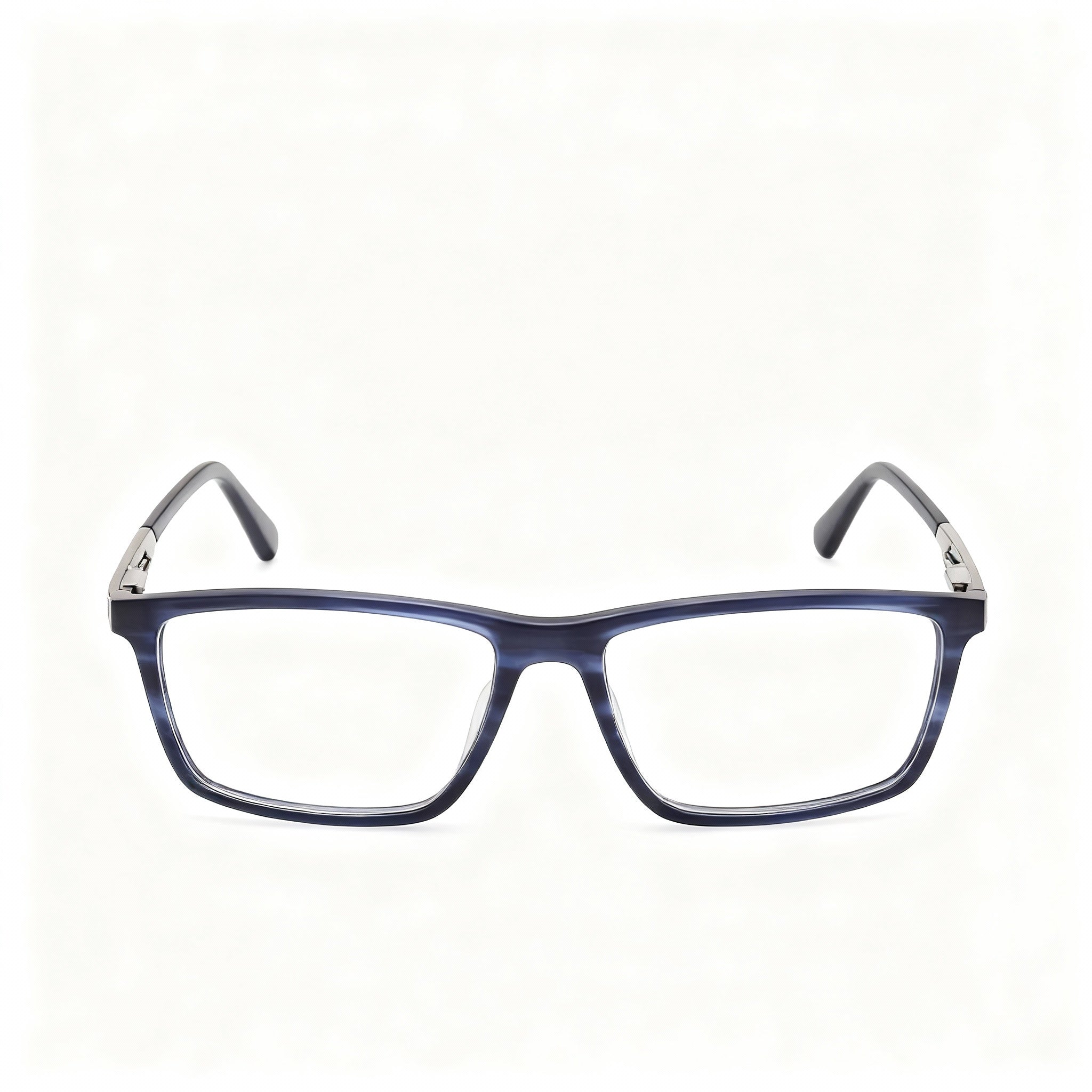 Harley-Davidson Men's Blue Horn Frame Tinted Plastic Lenses Sunglasses, Standard Size