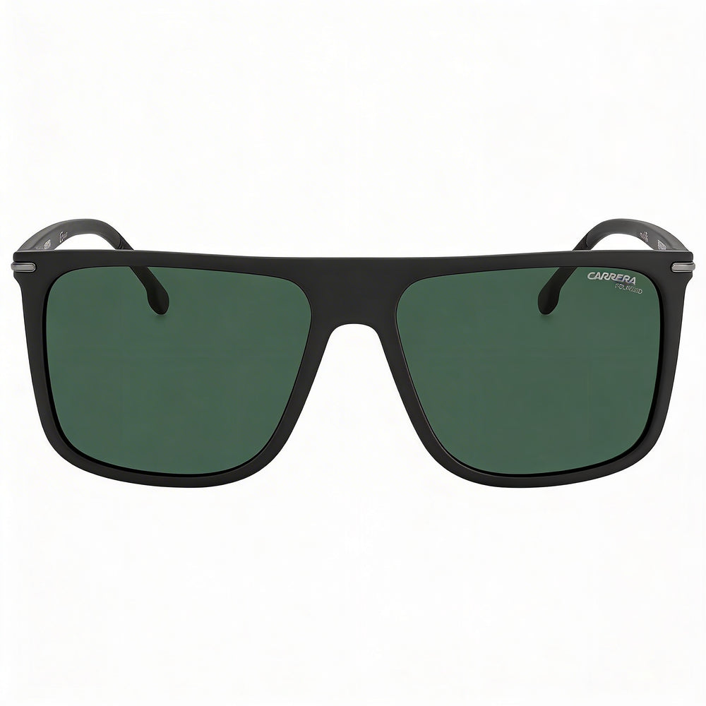 Carrera 278/S Unisex Matte Black Polyamide Square UV Protection Sunglasses 58mm