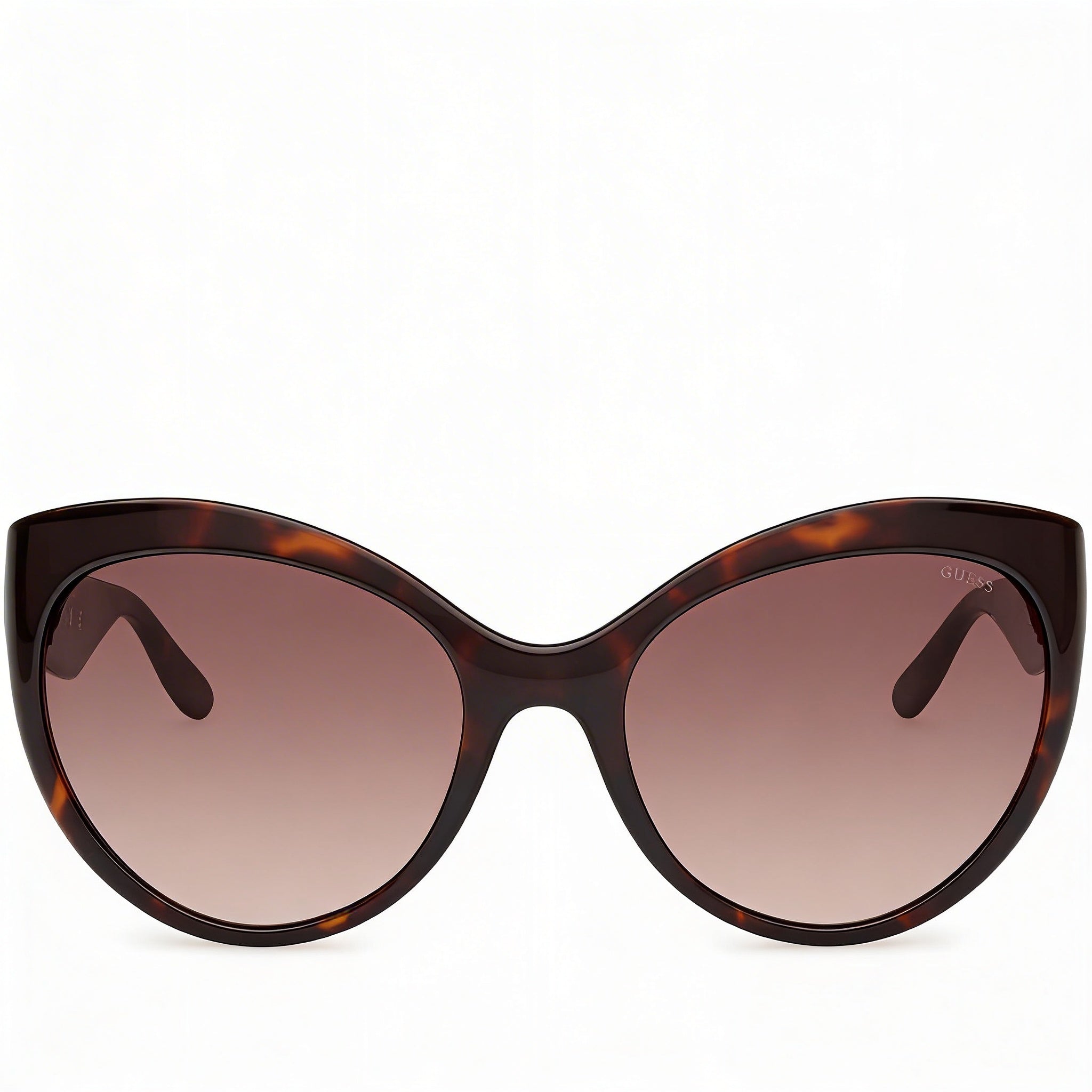 Gafas de sol inyectadas GUESS Classic de mujer con protección UV, color Habana oscuro, degradado marrón, 61-20-125 mm, Photo 1
