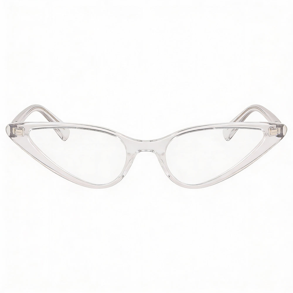 Vogue Eyewear Women's Vo5281 Cat Eye Eyeglass Frames, Transparent Acetate, 51mm