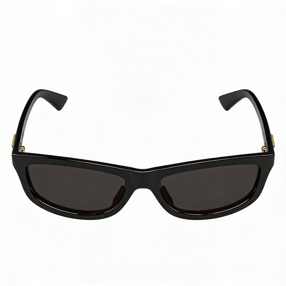 Bottega Veneta Bv1327s-001 Unisex Sunglasses, Black Grey Frame, Non-Polarized Lenses, 58mm Lens Width