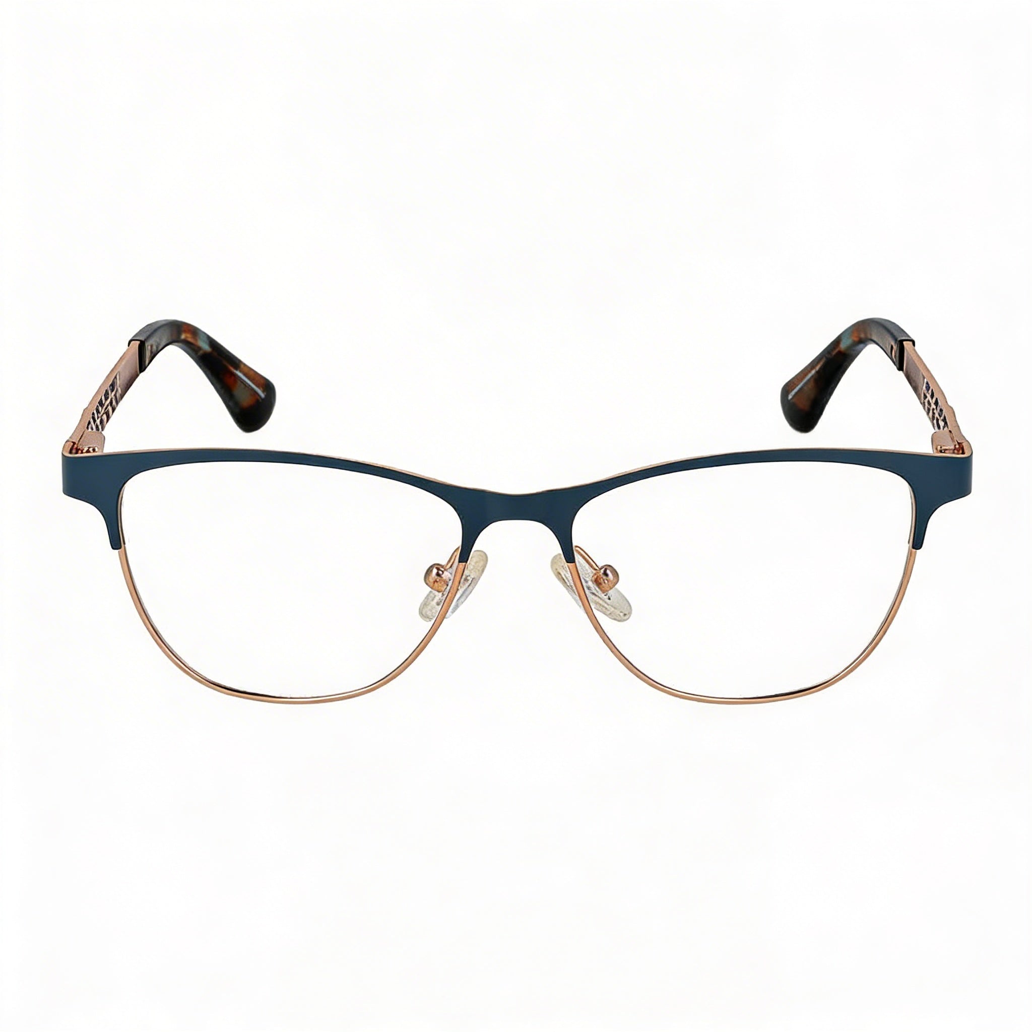 Guess Gu2883 Women's Eyewear with Matte Blue Plastic Frame, Clear Polycarbonate Lenses 49-14-140mm, Photo 2