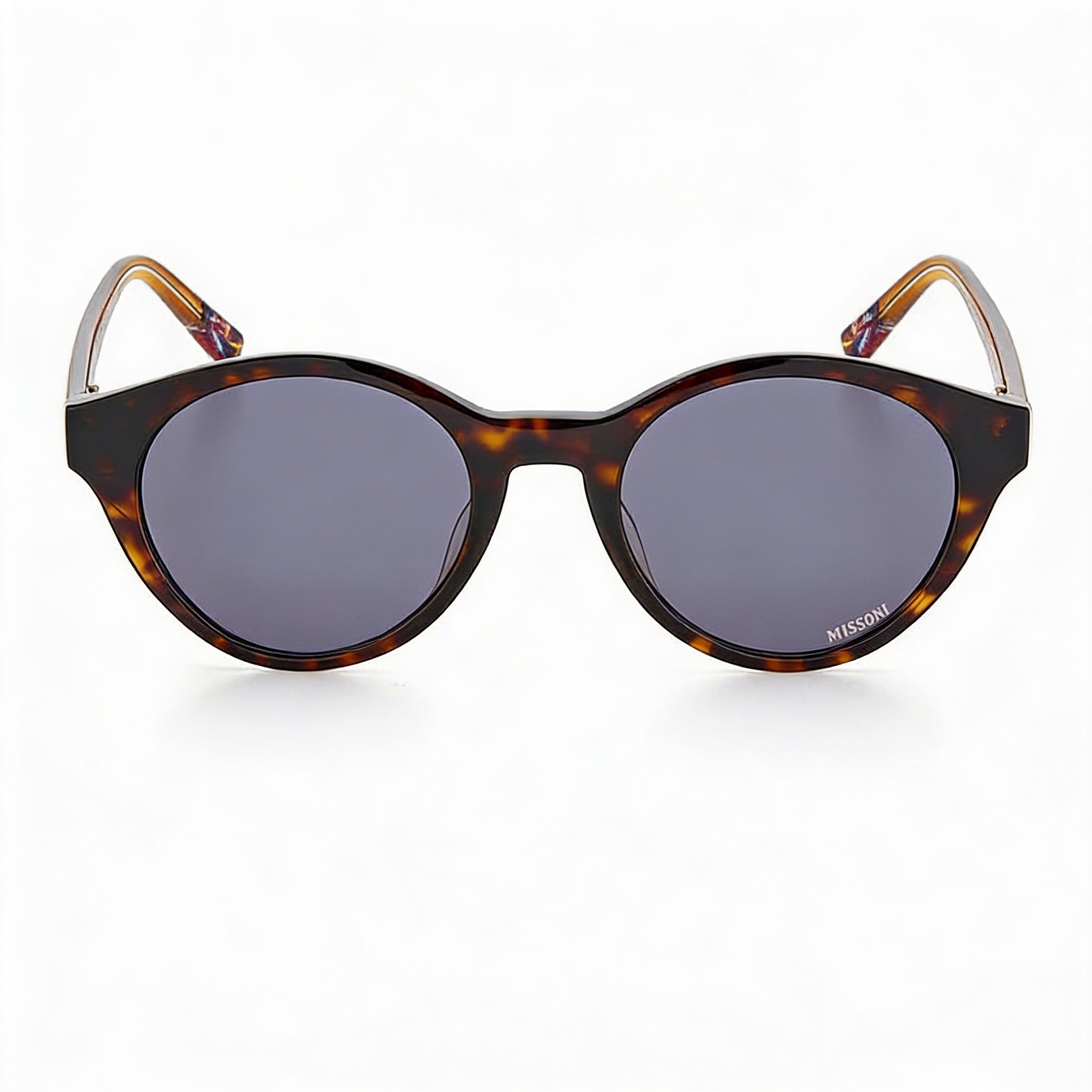 Gafas de sol Missoni Modern para mujer, de acetato, estilo Havana Horn, con protección UV y lentes de policarbonato (43,3-20-145 mm), Photo 2