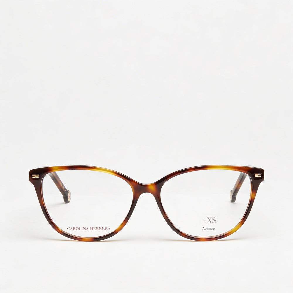 Carolina Herrera Her 0190 Modern Style Women's Acetate Frame Sunglasses in Havana Red, Lens 54mm