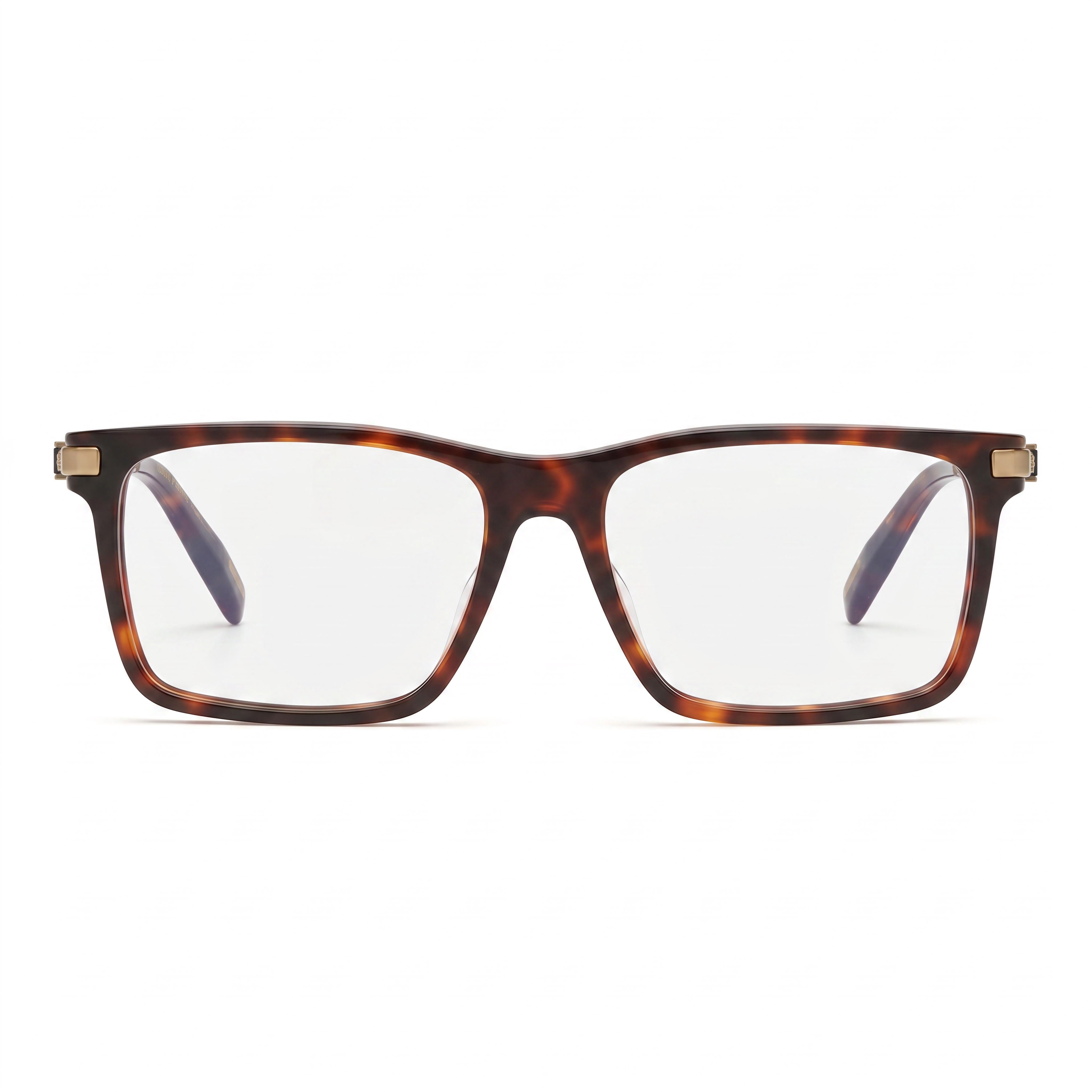 Chopard Vch364 Unisex Shiny Red Havana Cellulose Acetate Optical Frames 56mm, Clear Demo Lenses, Prescription Ready, Photo 2