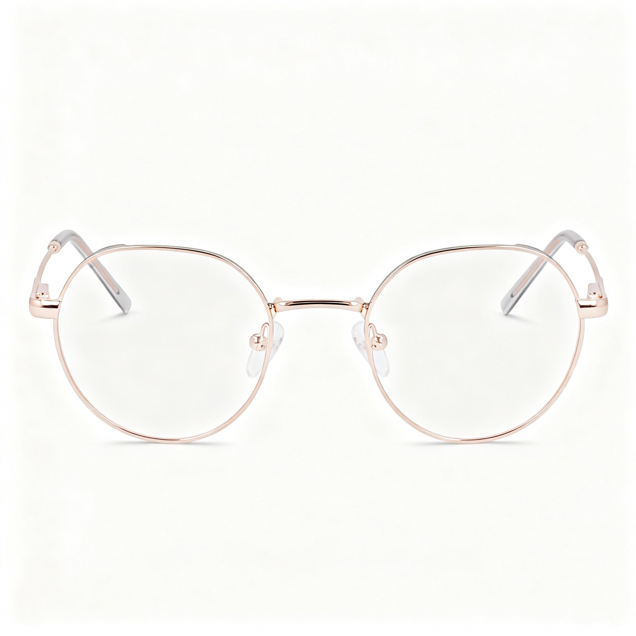 DKNY Modern Women's Metal Rose Gold Non Polarized Glasses 48mm