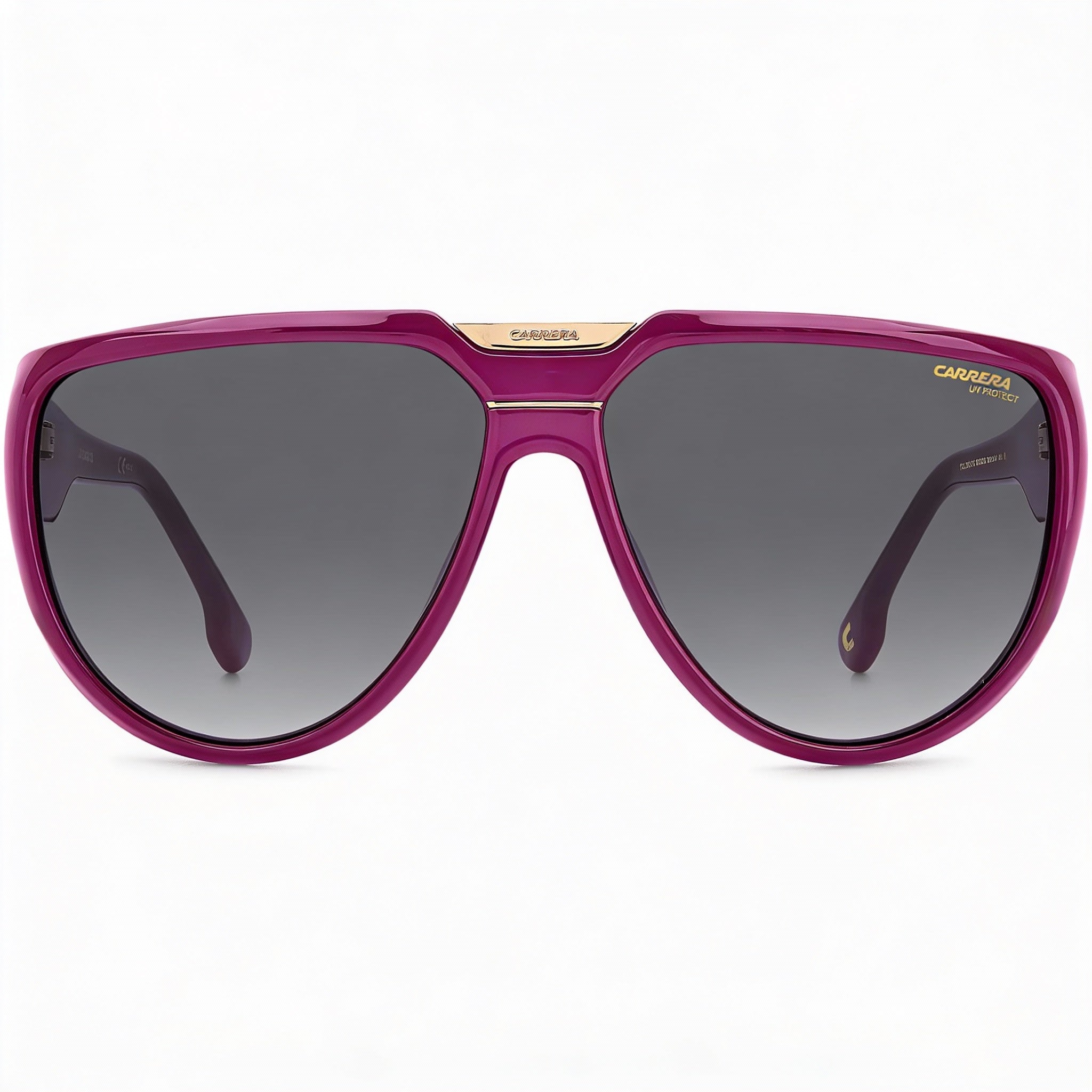 Carrera Contemporary Unisex Polyamide Frame UV Protected Sunglasses Violet Grey Shaded 62mm, Photo 2