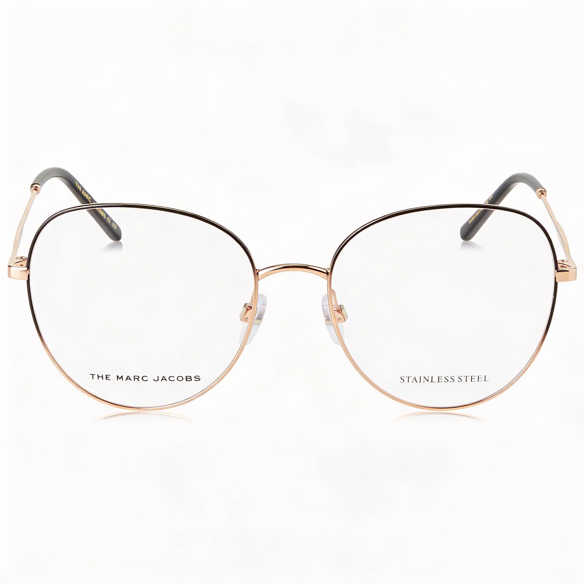 Marc Jacobs Marc 590 Women's Black Gold Copper Metal Frame UV Protection Sunglasses 54mm Lens Width, Photo 2