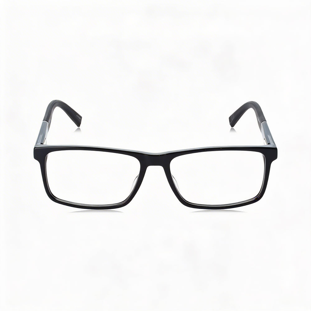 Tommy Hilfiger Gafas Modernas de Montura de Acetato para Mujer, Negras, con Lentes de Policarbonato, Ancho de Lente de 56 mm