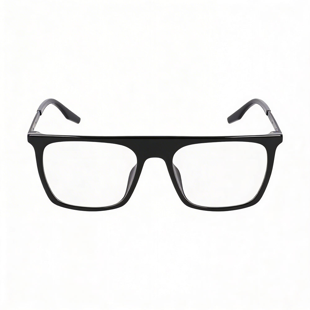 Converse Cv8009 Men's Black Optical Prescription Eyeglasses with 53mm Lens Width, 17mm Bridge, and 145mm Temple Length