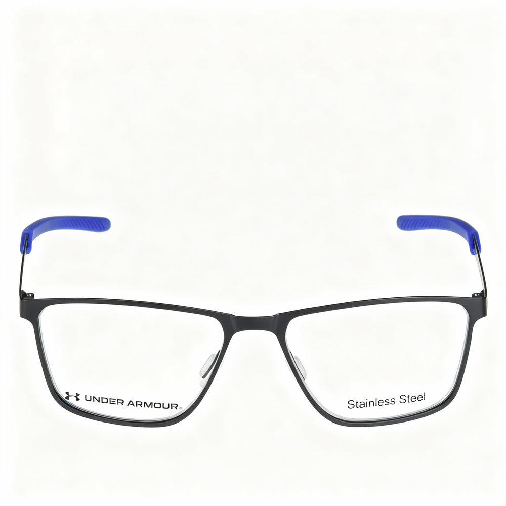 Under Armour Casual Men's Matt Black Alloy Steel Frame Polycarbonate Non Polarized Eyewear 54-16-140mm