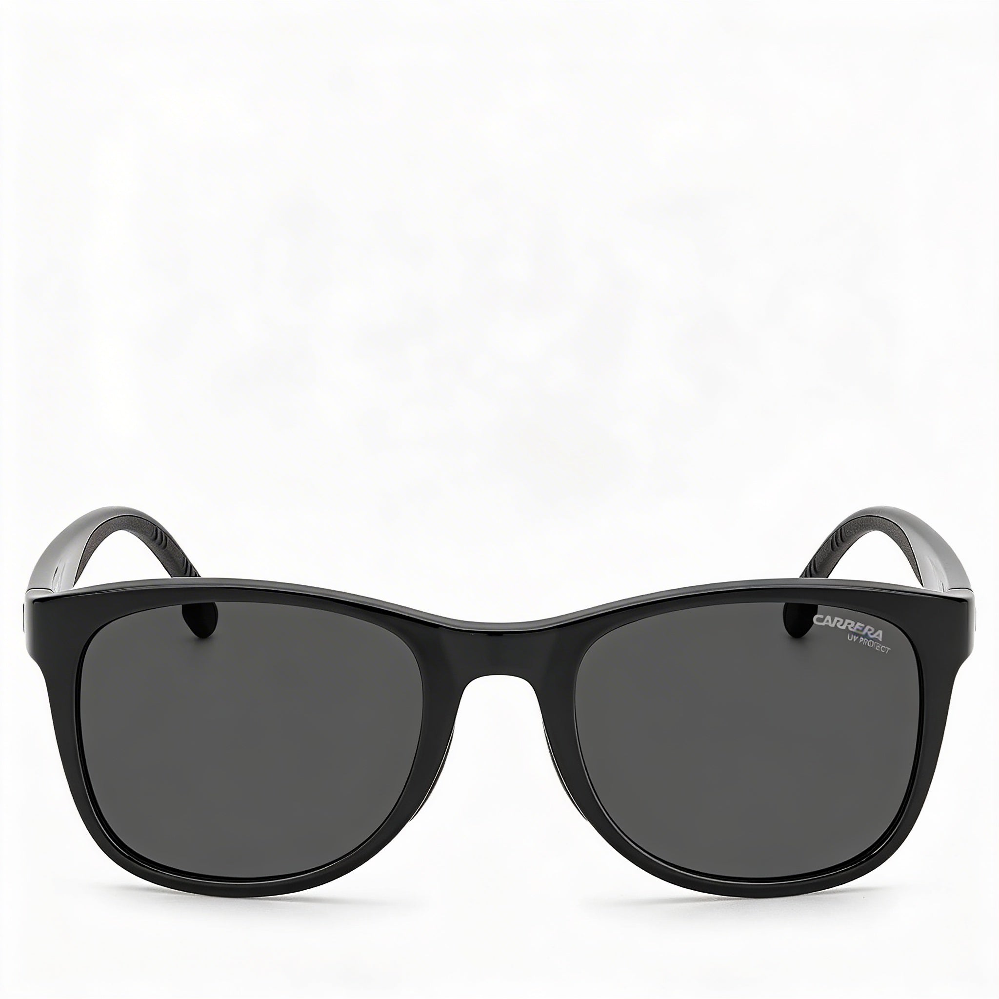 Carrera 8054/S Unisex Sunglasses featuring Black Polyamide Frame and Black Polycarbonate Lenses - Size 52-21-145mm, Photo 2