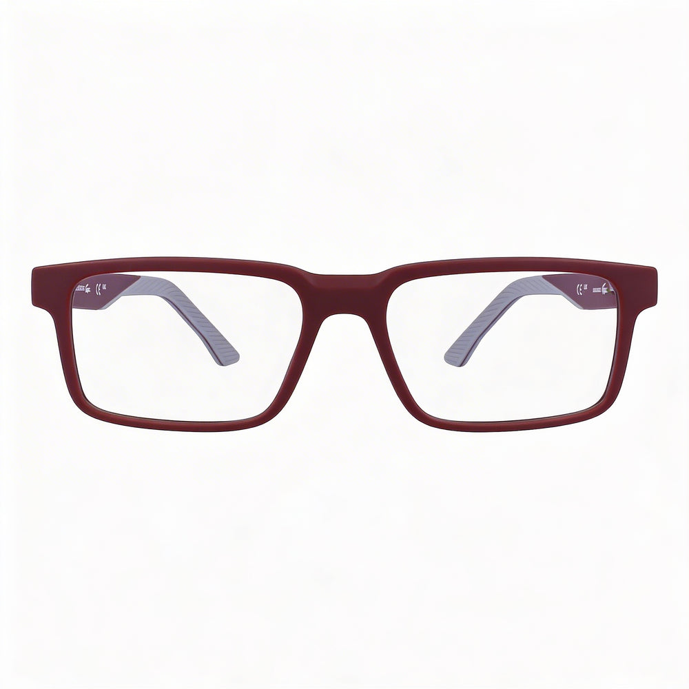 Lacoste Modern Women's Dark Red Injected Eyewear 55mm
