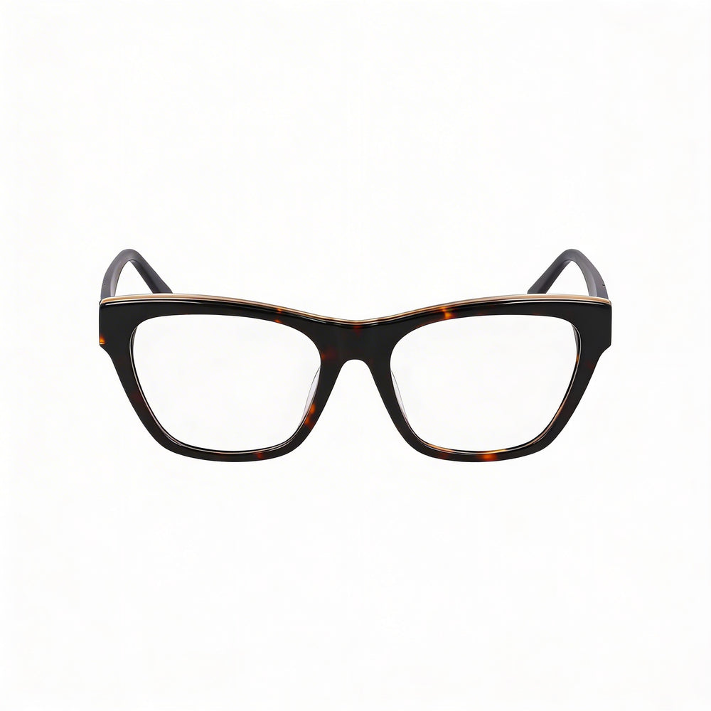 DKNY Classic Women's Dark Tortoise Acetate Non-Polarized Sunglasses with 54mm Lens Width, 18mm Bridge, 140mm Temple Length