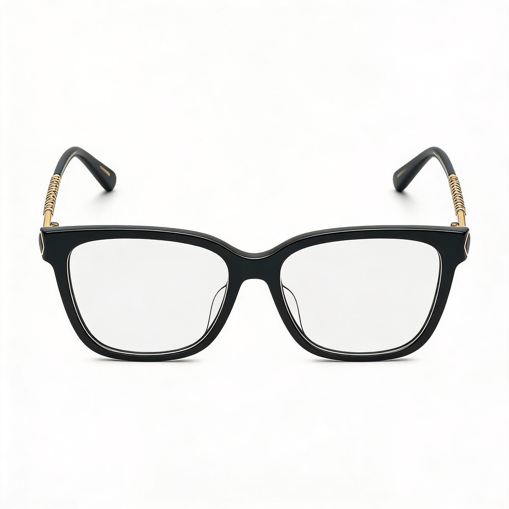 Gafas Chopard Vch333w para mujer, de acetato, metal, montura completa, cuadradas, no polarizadas, de 55 mm