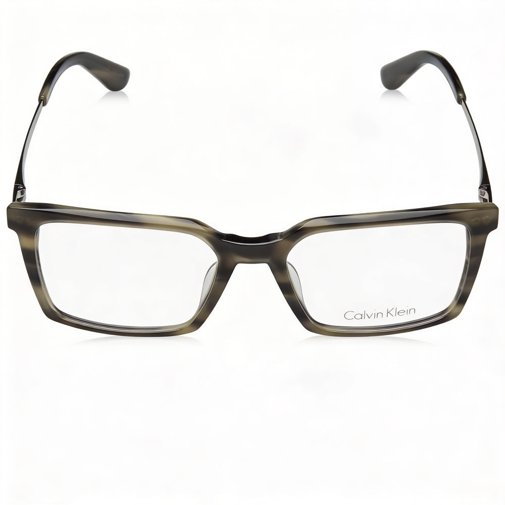 Gafas de sol unisex Calvin Klein Ck22510 con montura metálica y lentes grises polarizadas Havana, ancho de lente 54 mm