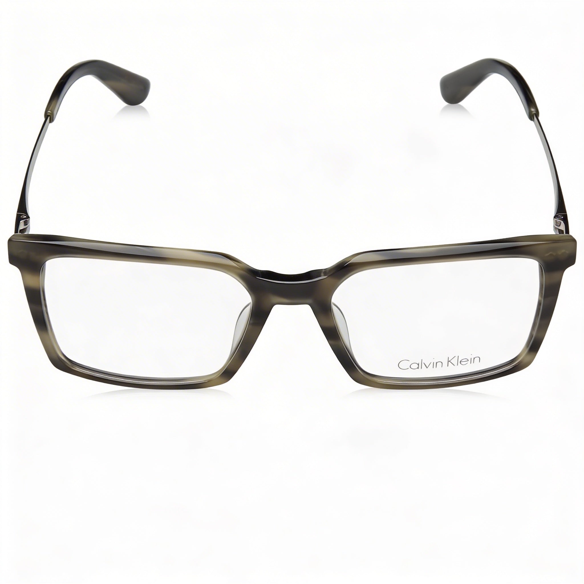 Calvin Klein Ck22510 Unisex Metal Frame Sunglasses with Polarized Gray Havana Lenses, 54mm Lens Width, Photo 2