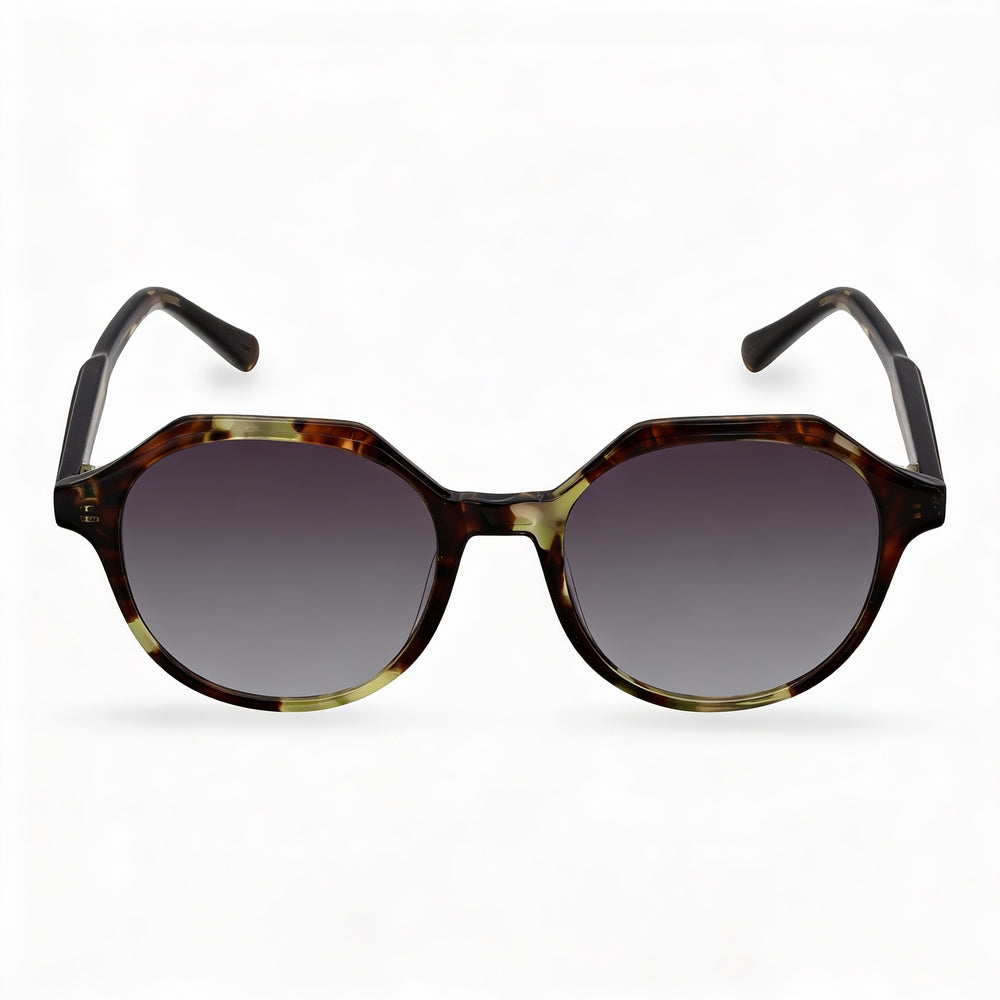 Gafas de sol Scotch & Soda Sodra para hombre, acetato, color tortuga, lentes grises, protección UV 49-19-140