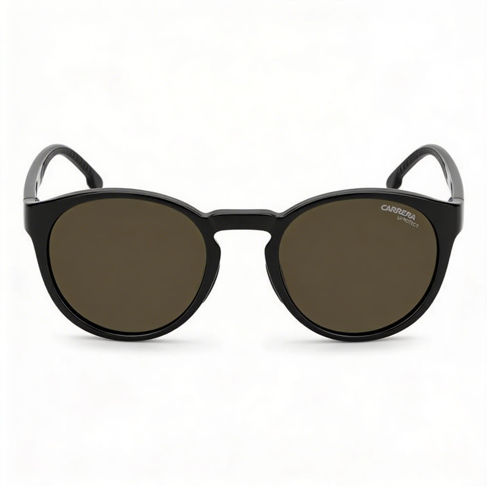 Gafas de sol Carrera 8056/S para hombre, de poliamida negra, no polarizadas, con protección UV, 51 mm