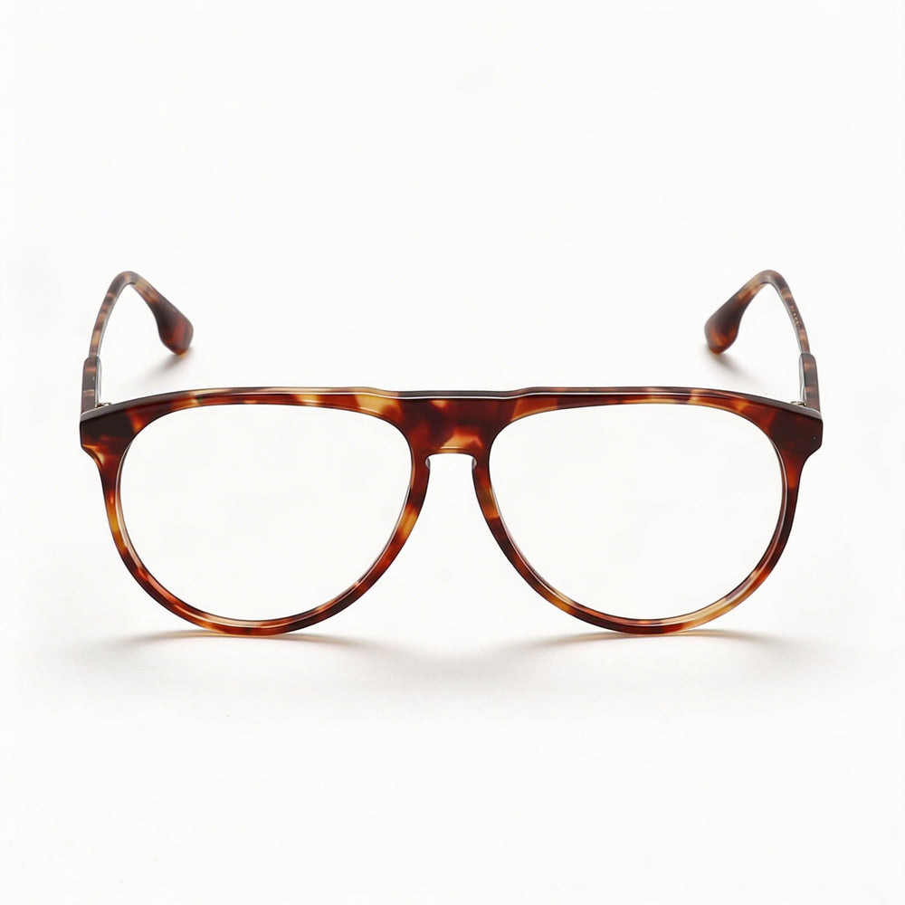 Montura de gafas de acetato burdeos carey para lentes graduadas Victoria Beckham Vb2602 para mujer, 58 mm de ancho de lente