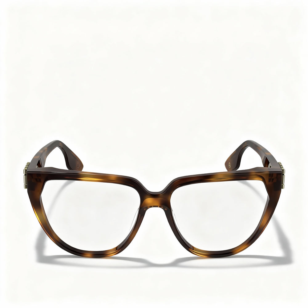 Victoria Beckham Modern Women’s Acetate Tortoise Optical Frames with Polycarbonate Non-Polarised Lenses 54mm