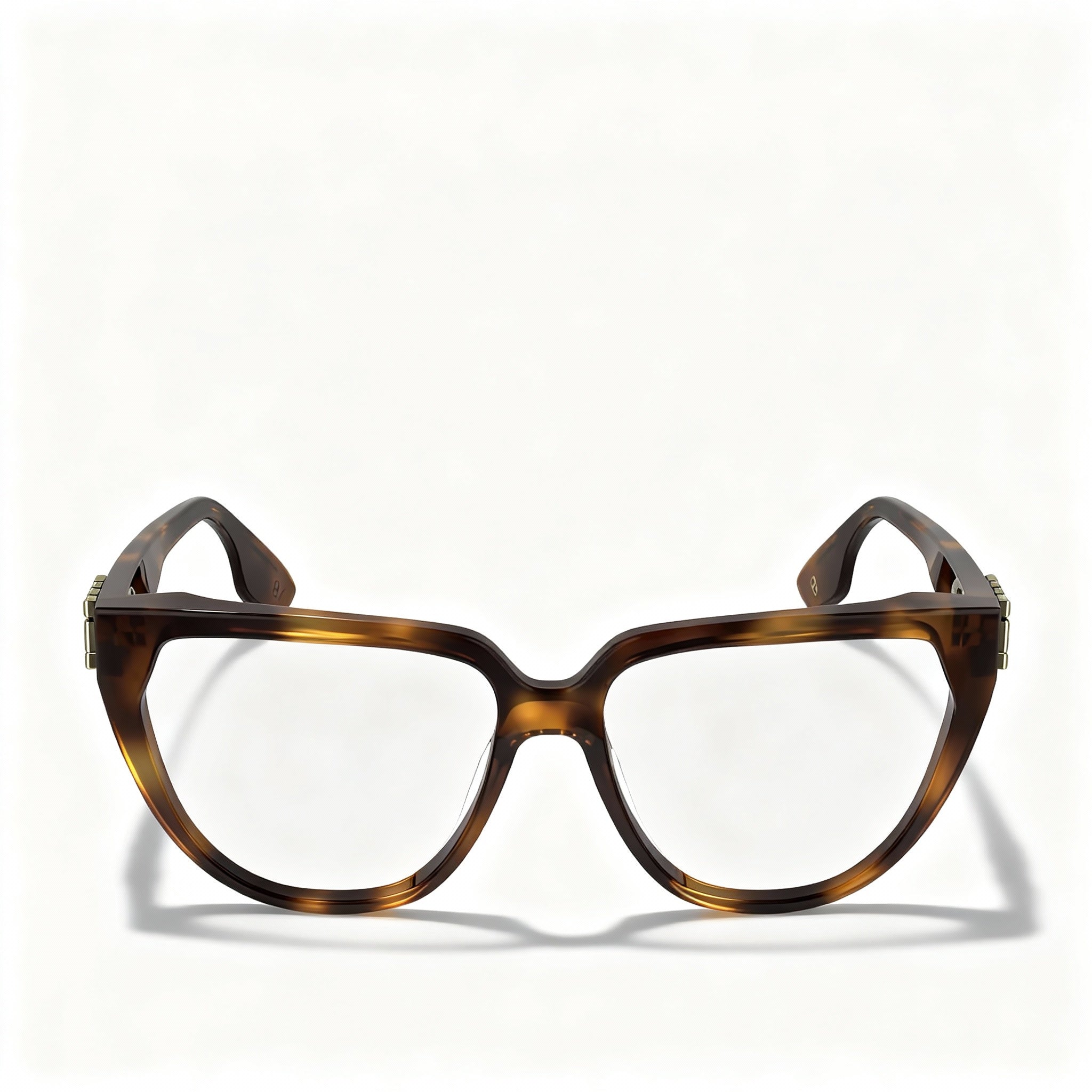 Victoria Beckham Modern Women’s Acetate Tortoise Optical Frames with Polycarbonate Non-Polarised Lenses 54mm