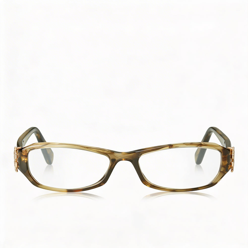 Gafas graduadas Roberto Cavalli 0484_050-52 para mujer con montura gris miel, talla 52-16-135 mm