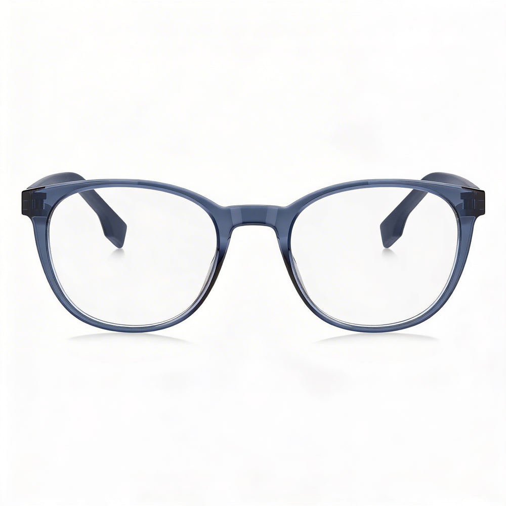 Hugo Boss Audio Systems 1577 Men’s Casual Blue Polyamide Optical Eyeglasses Clear Lenses 52mm