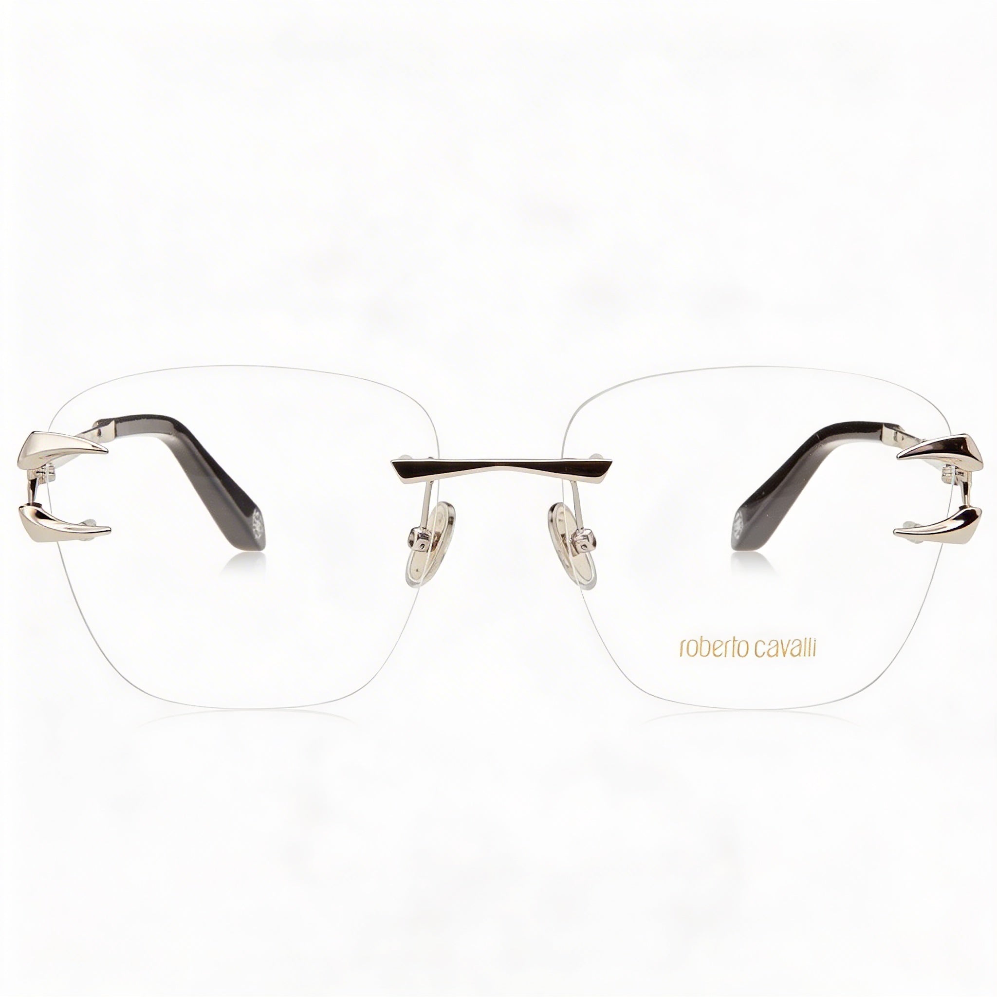 Gafas de sol Just Cavalli Casual Unisex, montura metálica oro rosa 58, lentes Palladio Lucido Totale, Photo 2