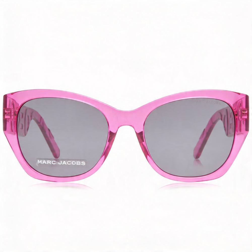 Marc Jacobs Modern Women's Fuchsia Plastic Frame Eyewear featuring 54mm Lens Width and