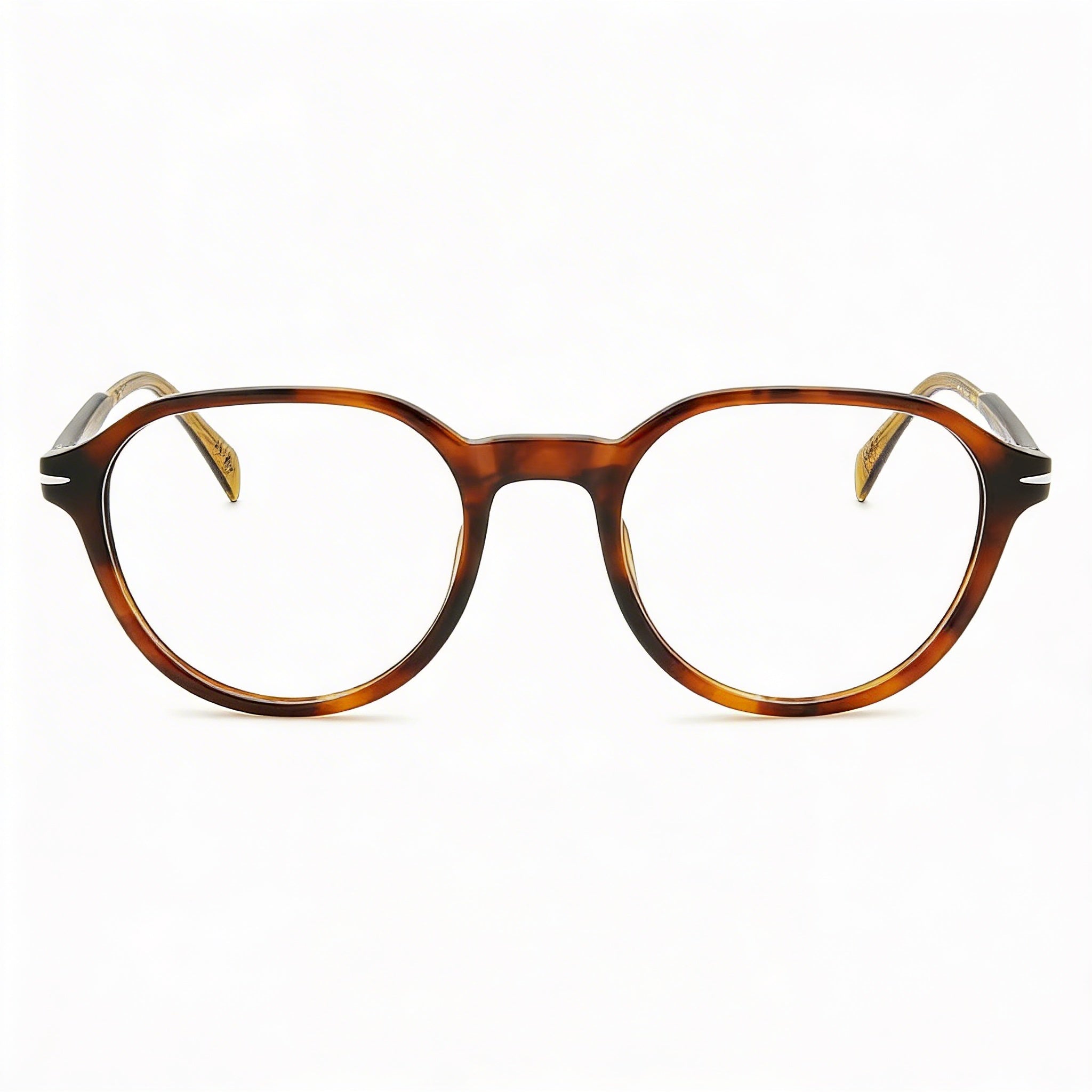David Beckham Db 1136 Men's Eyeglasses with Plastic Frame and Clear Polycarbonate Lenses, 51mm Lens Width, Photo 2