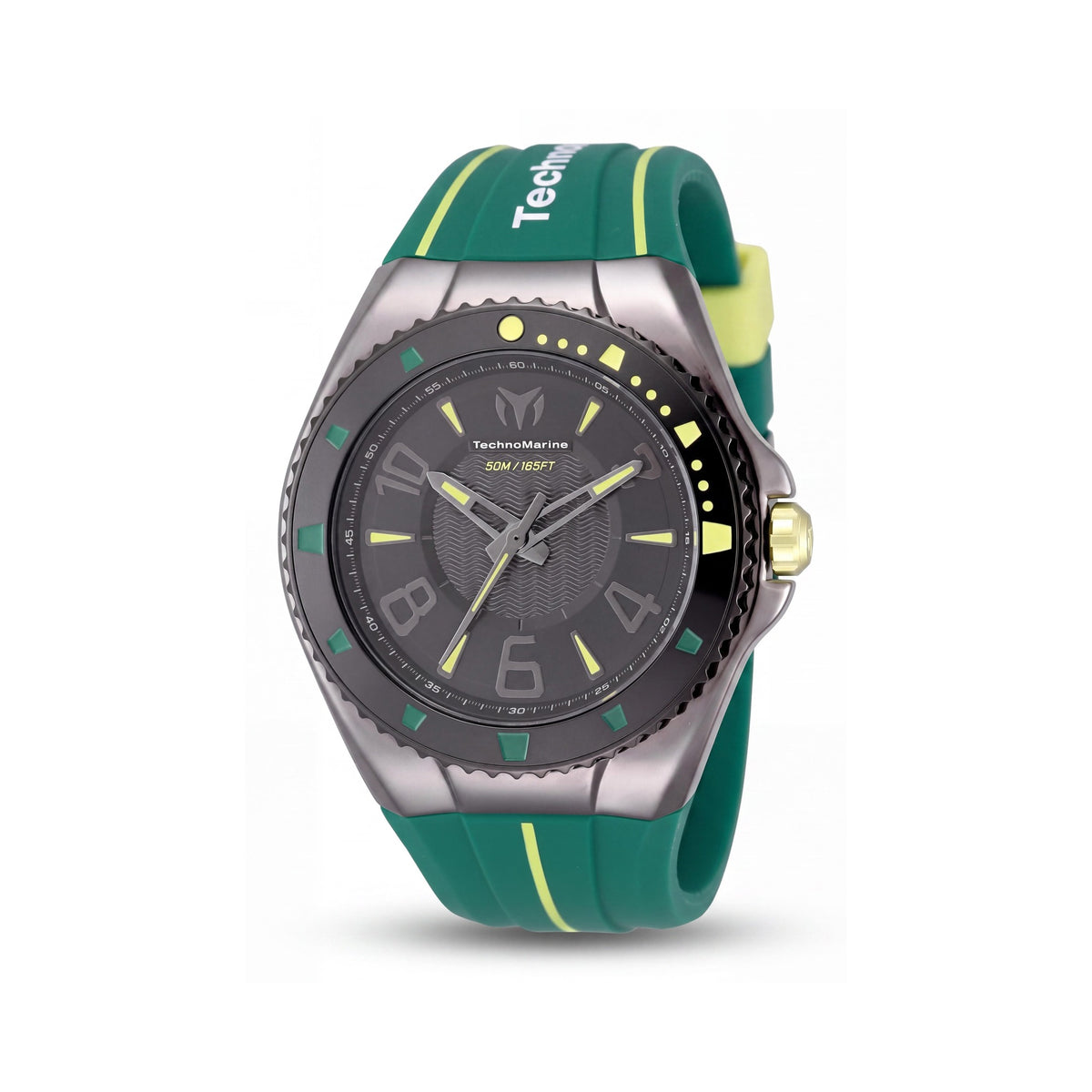 Reloj de hombre TechnoMarine Racing Legends, caja de acero inoxidable de 44 mm, esfera negra y gris, movimiento de cuarzo, Photo 1