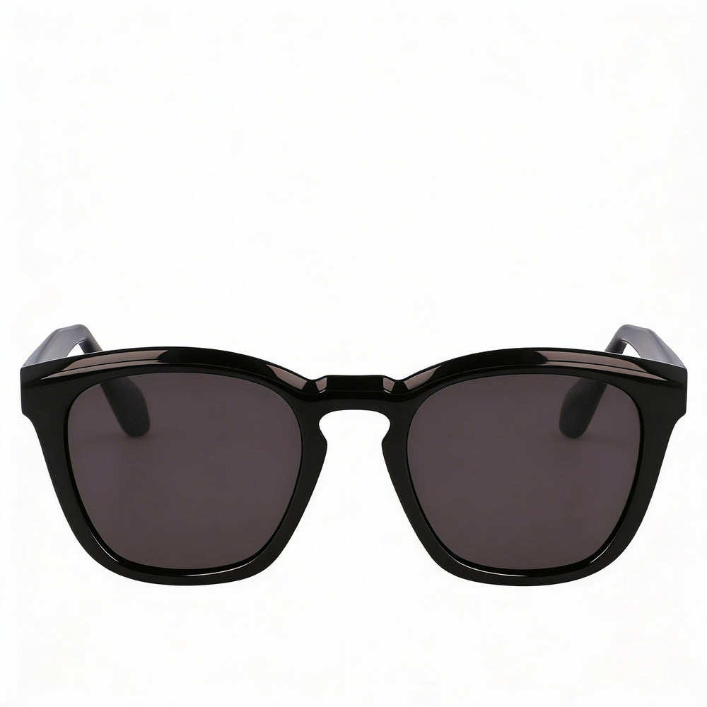 Ferragamo Sf2040se Unisex Eyewear with Black Titanium Frame, featuring Black UV 400 Lenses. Size 50-21-145