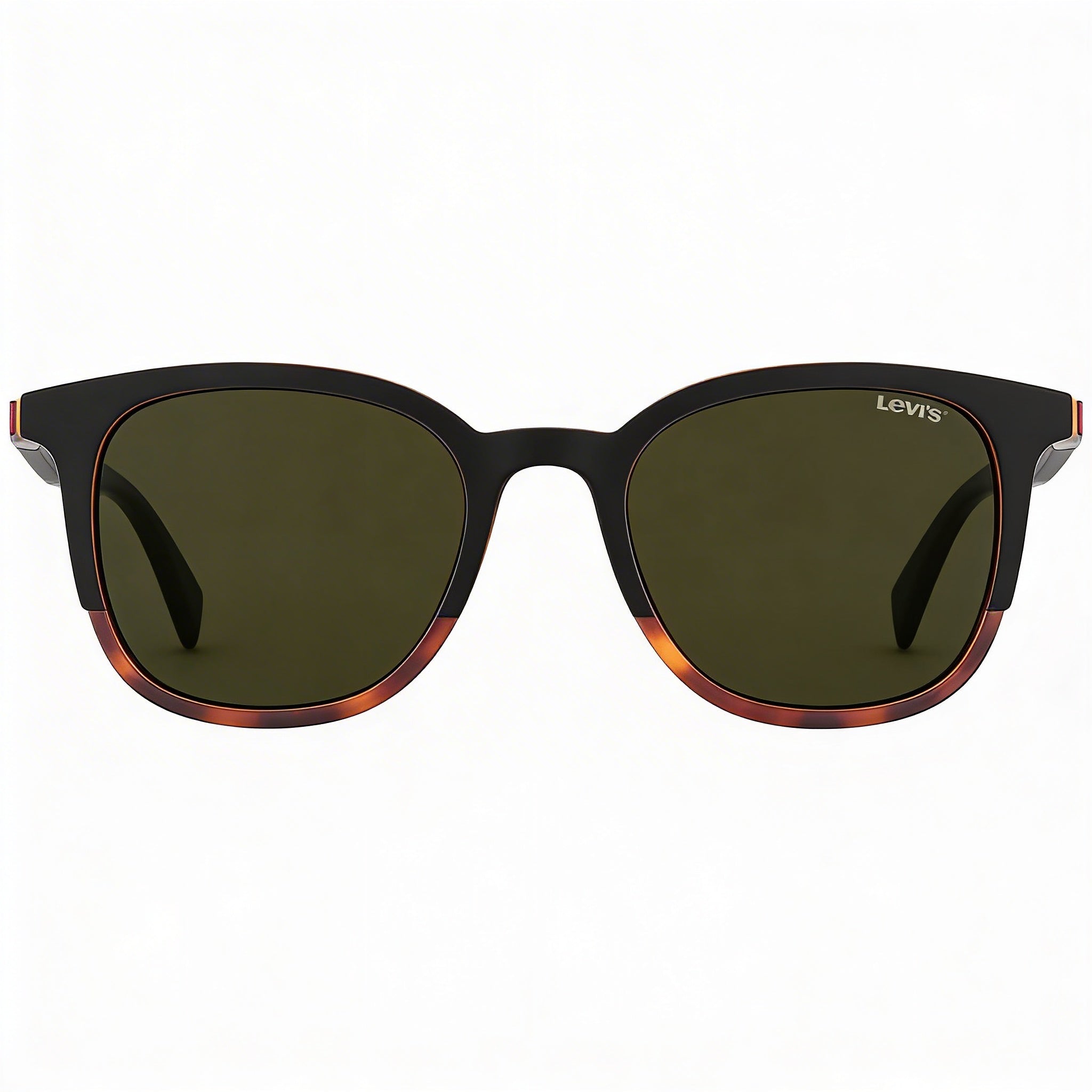 LEVI'S LV 5024/S 0WR7 70 Men's Black Havana ECO POLYAMIDE Frame UV Protection Sunglasses 52mm Lens Width, Photo 2