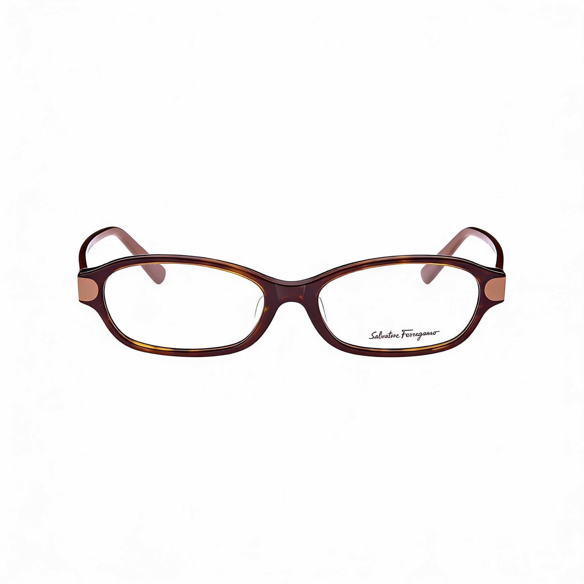 Salvatore Ferragamo Sf2795ra Men's Metal Eyeglasses with Stainless Steel Frame and Clear Lens 53mm, Photo 2