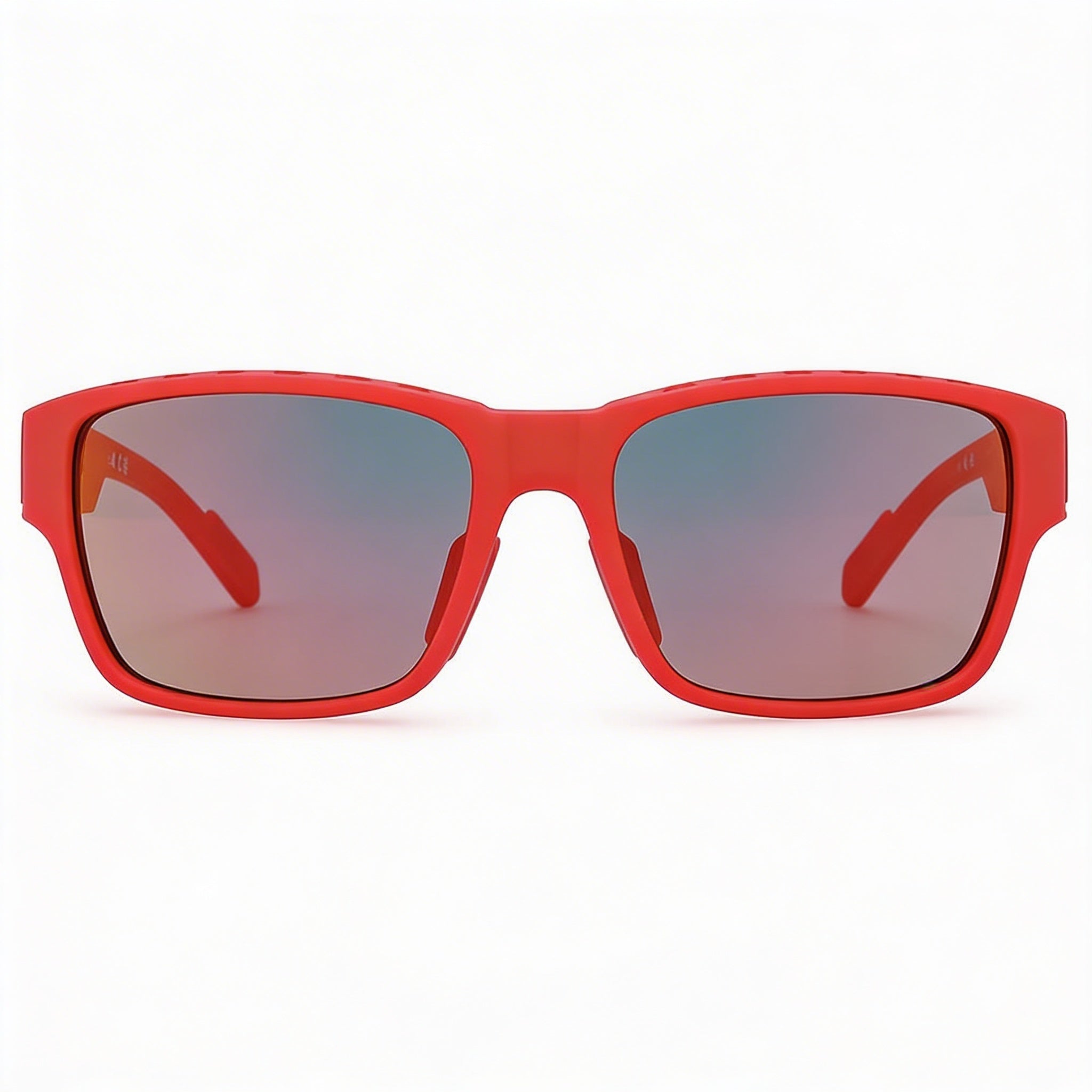 adidas Comtemporary Men's Shiny Red UV Protection Non-Polarized Plastic Sunglasses, Photo 2