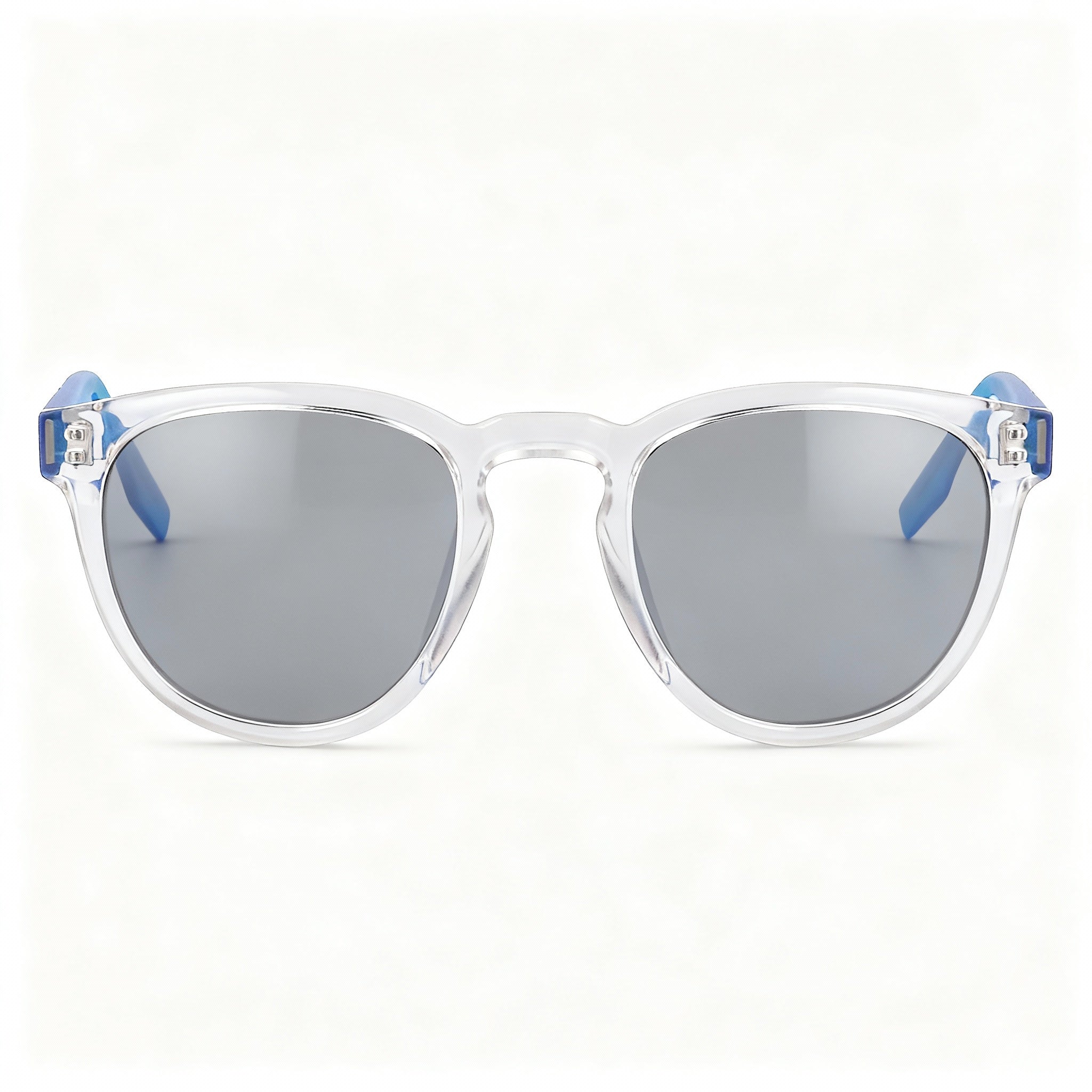 Converse Modern CV541S ADVANCE Men's Injected Frame Eyewear, Crystal Clear Polycarbonate UV Protection Lenses, 52mm