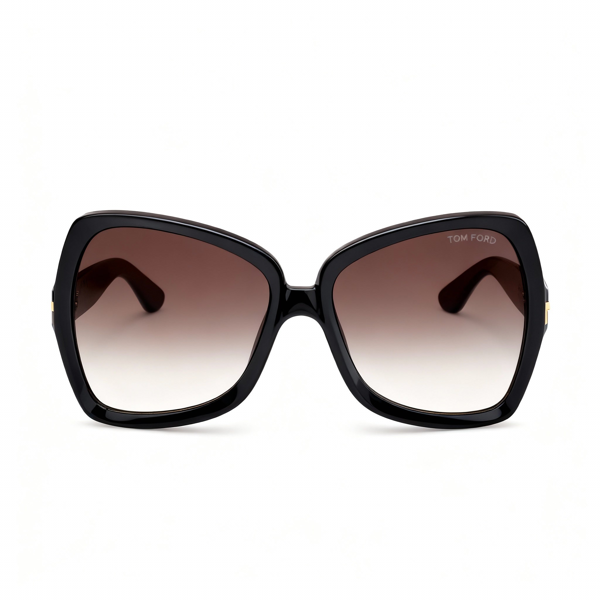 Tom Ford Jerry Men's Butterfly Acetate Sunglasses, Dark Havana Gradient Brown, Gradient Smoke Lenses, 18mm