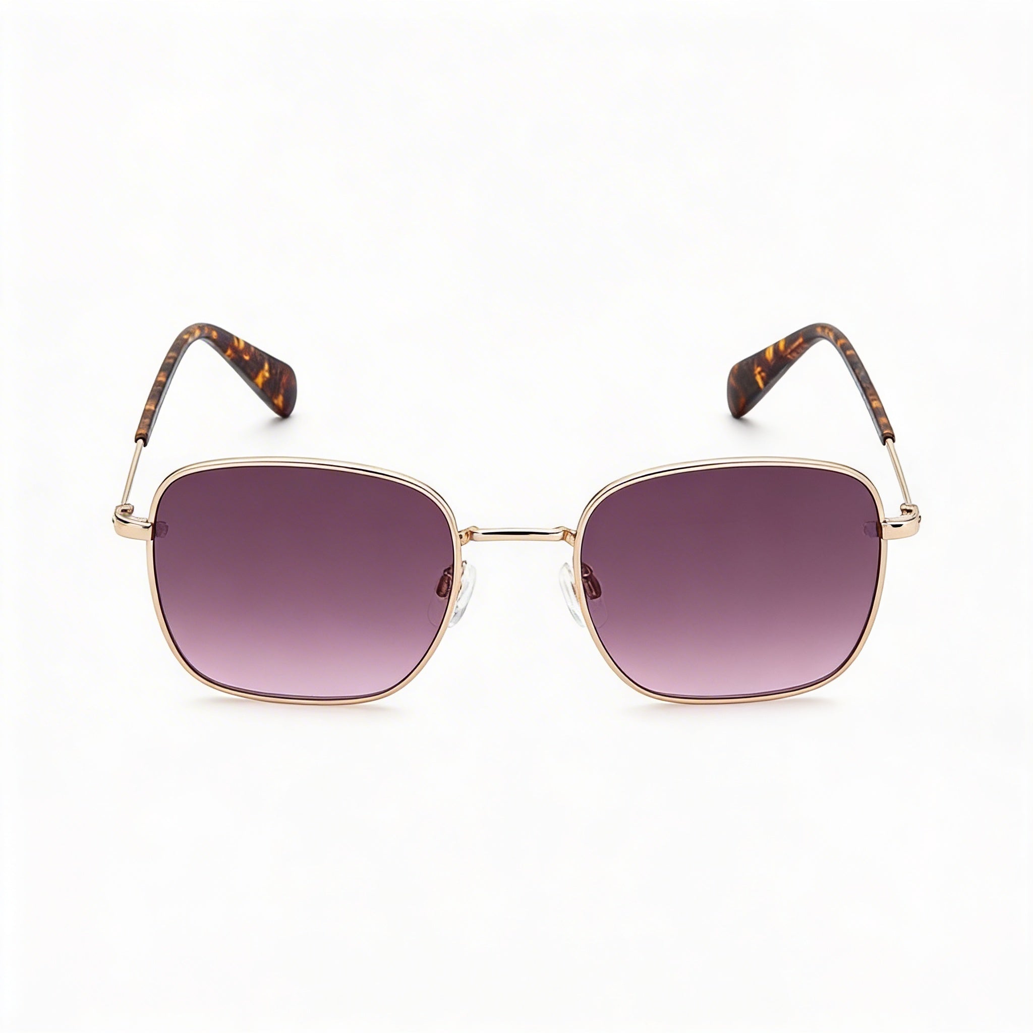 rag & bone Gafas de sol informales de acero inoxidable para hombre, con protección UV, color rojo, dorado, gris, gris fucsia, 52 mm, Photo 2