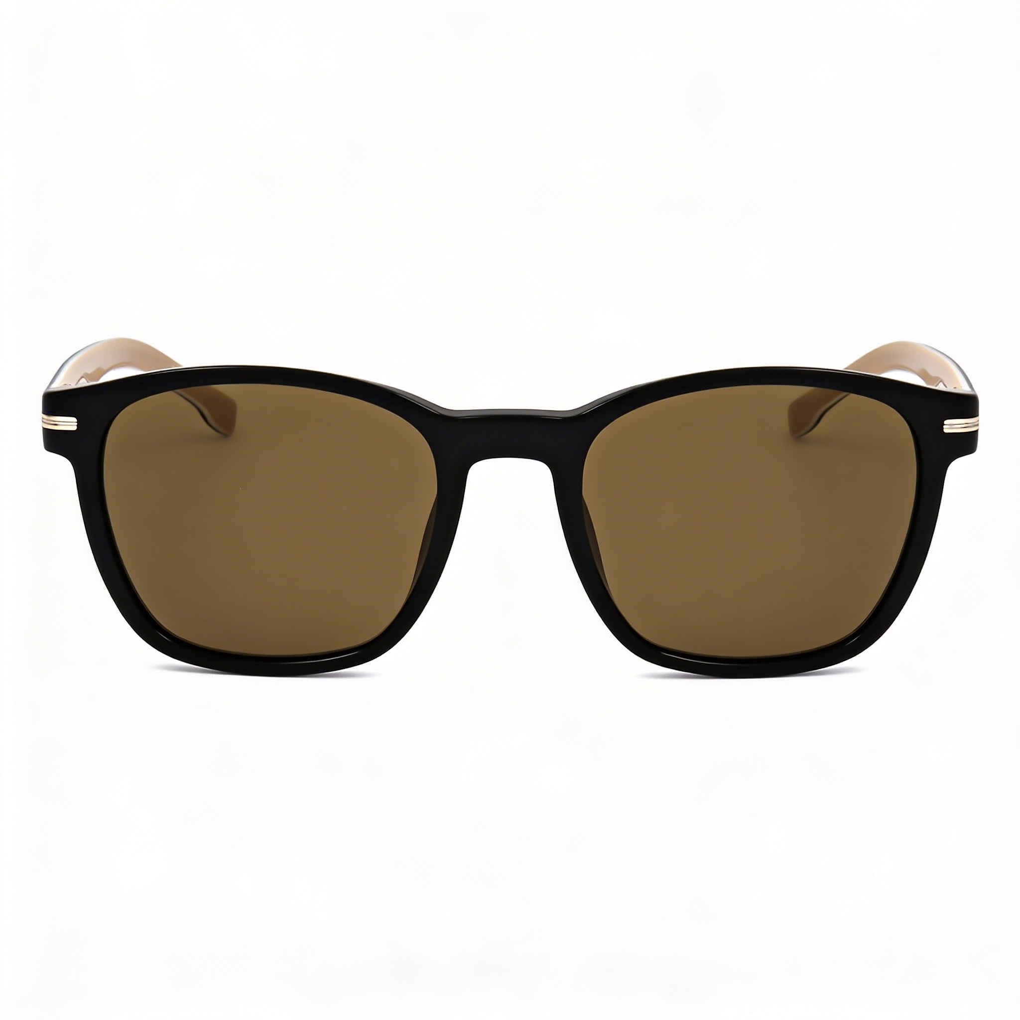 Hugo Boss Men's BOSS 1505/S Black Acetate Non-Polarized UV Protection Sunglasses (52-20-145), Photo 2