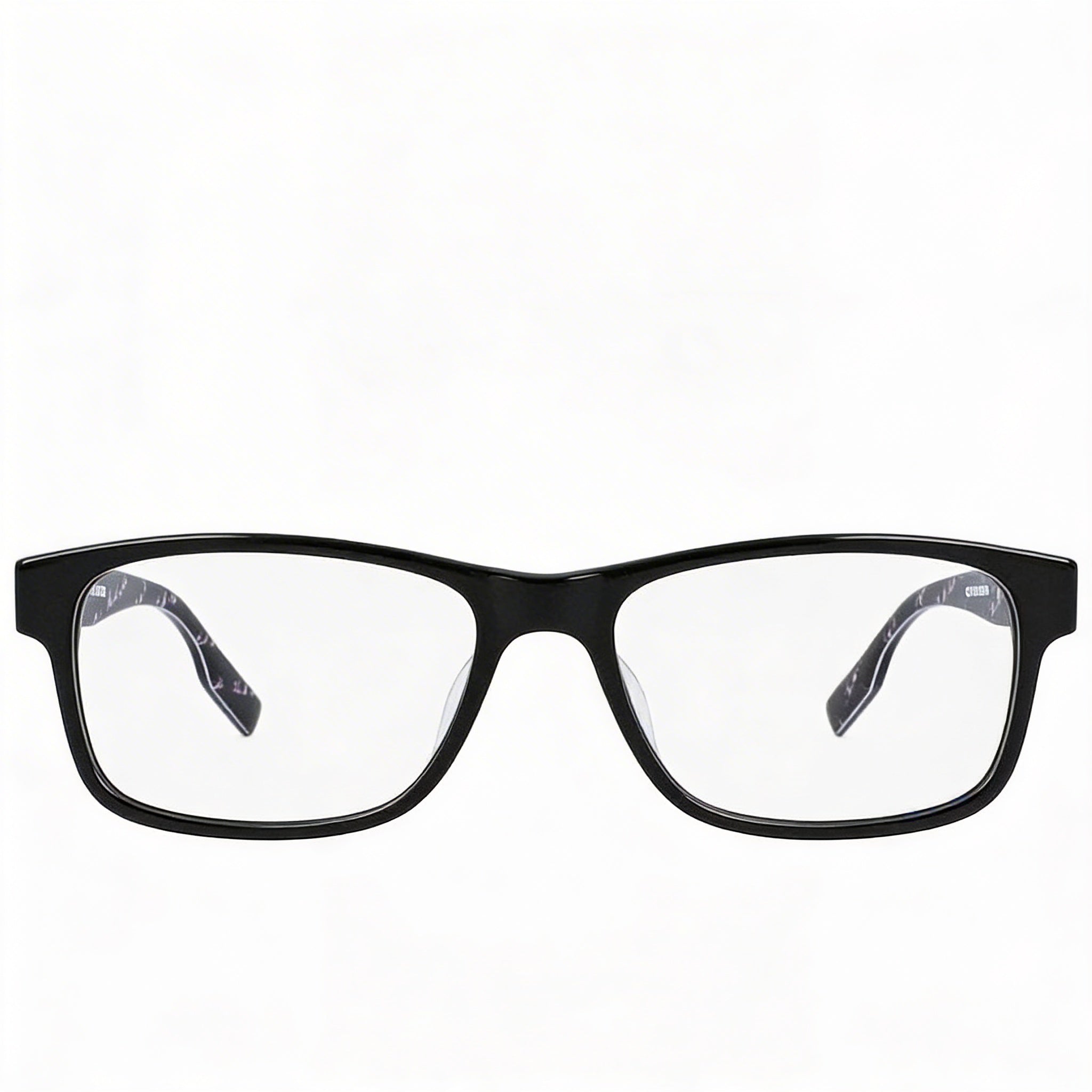 Converse Eyeglasses, Unisex Black Propionate Frame, Polycarbonate DEMO LENSES, 53mm, Photo 2