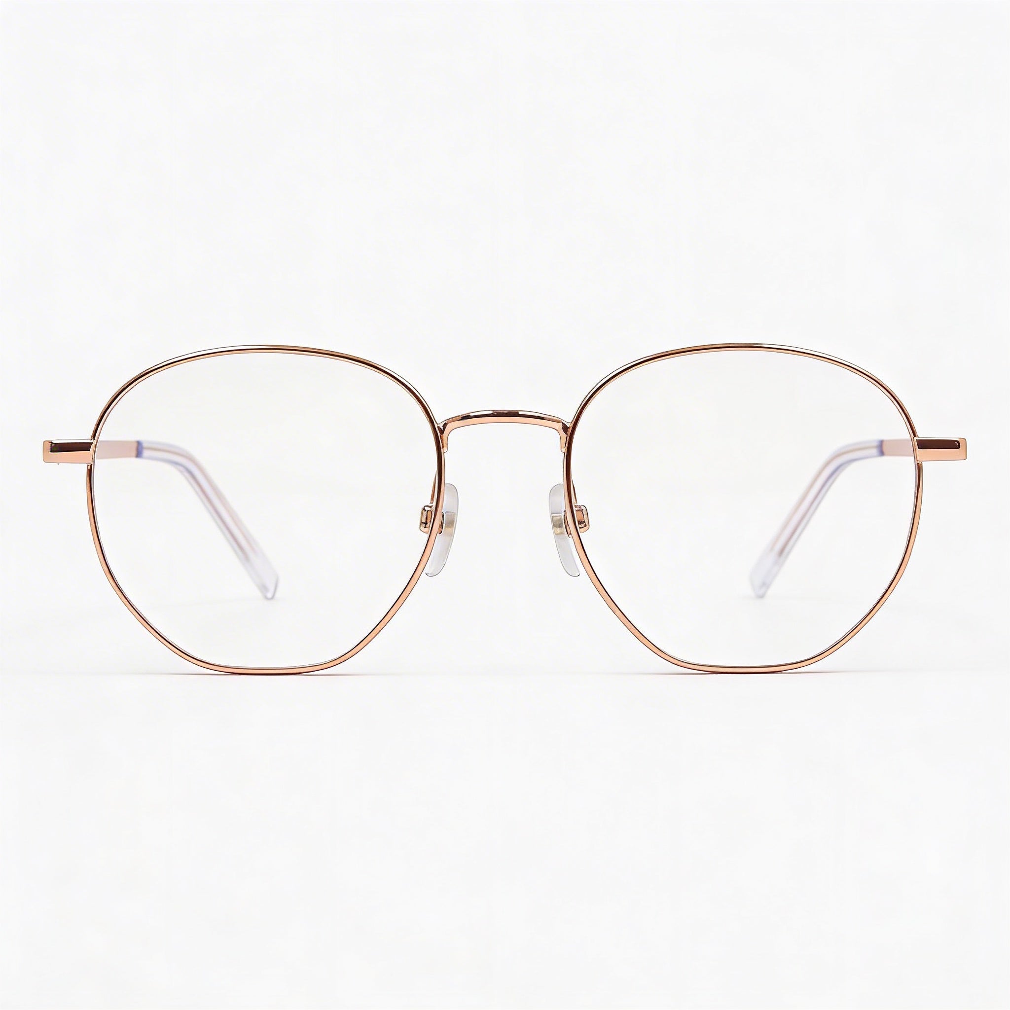 Marc Jacobs MARC 434/N Women's Gold Copper Metal Frame Eyewear with Gold Copper Polycarbonate Lenses, Size 51mm, Photo 2