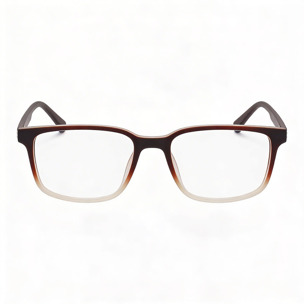 Joe Joe4102 Gafas Ópticas para Hombre, Montura de Acetato en Marrón con Lentes No-Policarbonato, Tamaño 54-18-140mm