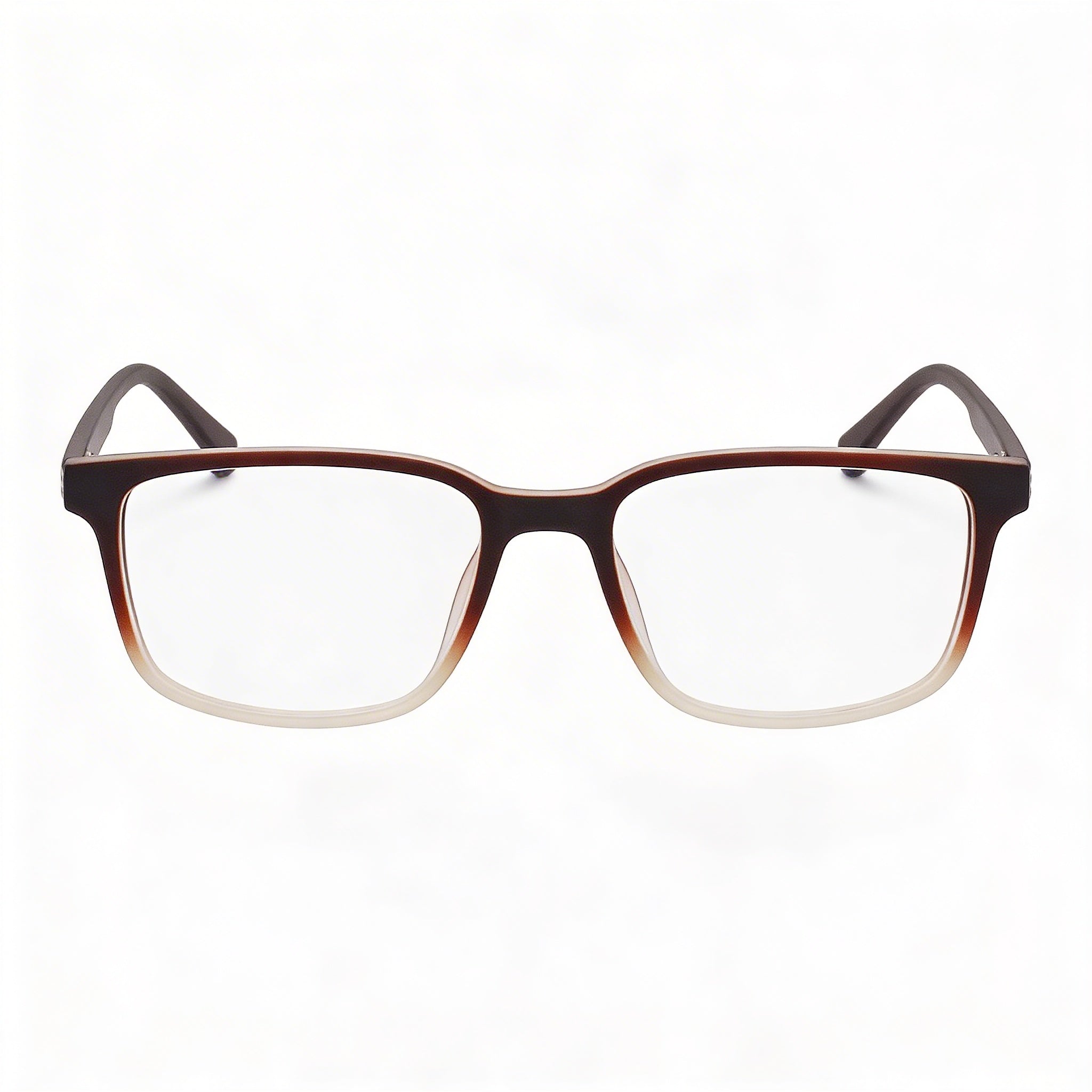 Joe Joe4102 Gafas Ópticas para Hombre, Montura de Acetato en Marrón con Lentes No-Policarbonato, Tamaño 54-18-140mm, Photo 2